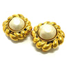Boucles d'oreilles Chanel dorées