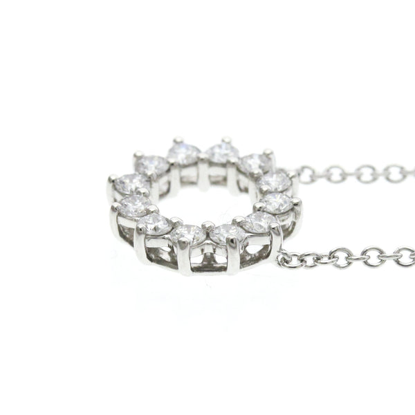 Collier Tiffany Open Circle Mini, platine et diamants 3