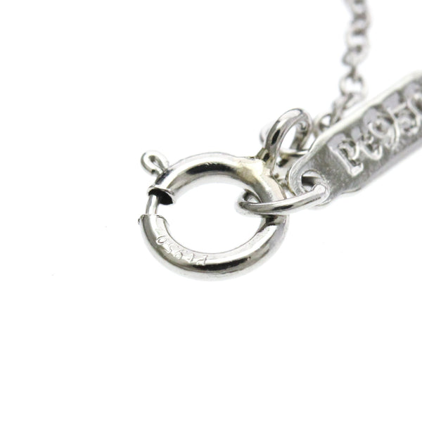 Collier Tiffany Open Circle Mini, platine et diamants 12