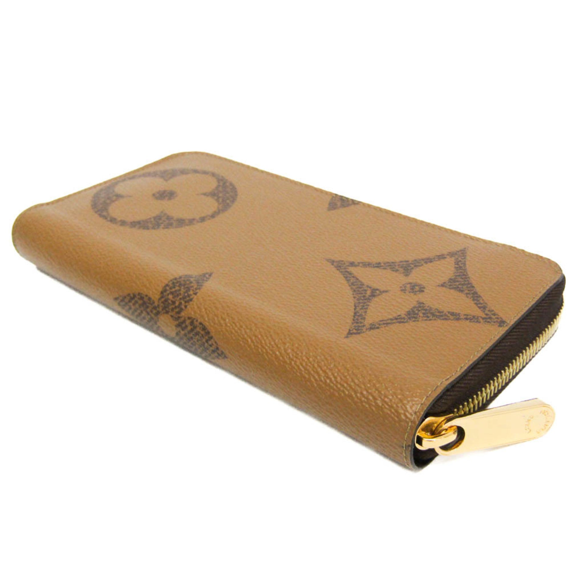 Louis Vuitton Monogram Reverse Zippy Wallet Monogram Giant M69353 Women's Monogram Reverse Wallet (bi-fold) Brown 3