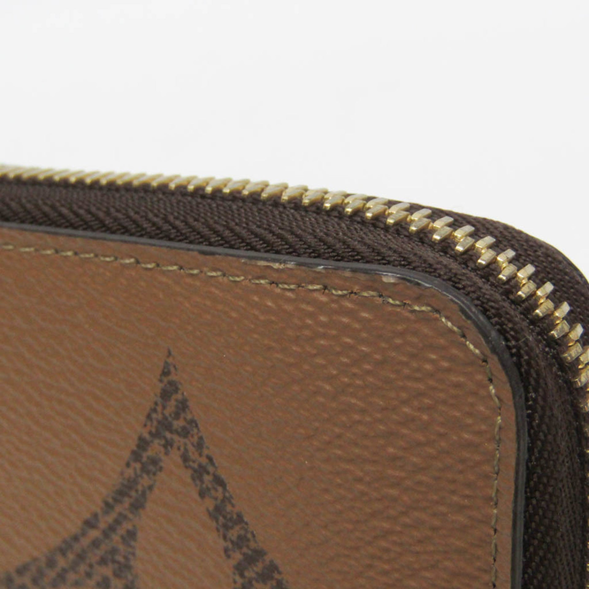 Louis Vuitton Monogram Reverse Zippy Wallet Monogram Giant M69353 Women's Monogram Reverse Wallet (bi-fold) Brown 7