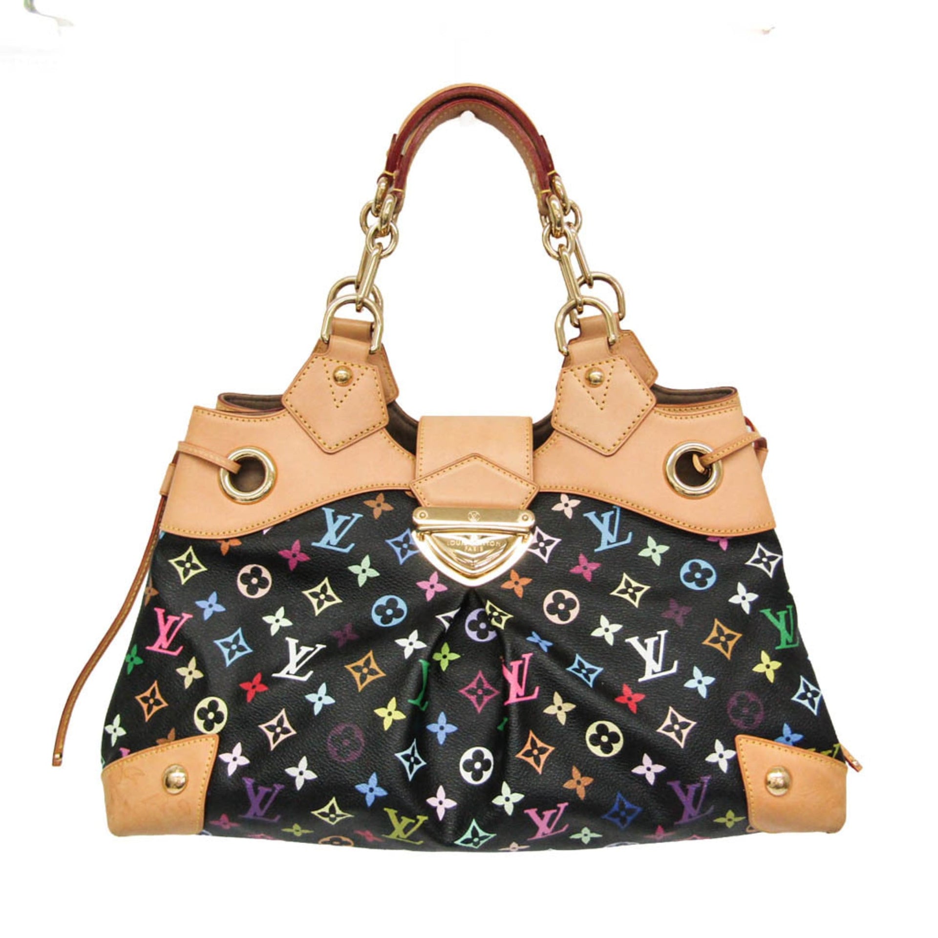 Louis Vuitton Monogram Multicolore Ursula M40124 Women's Handbag Noir 1