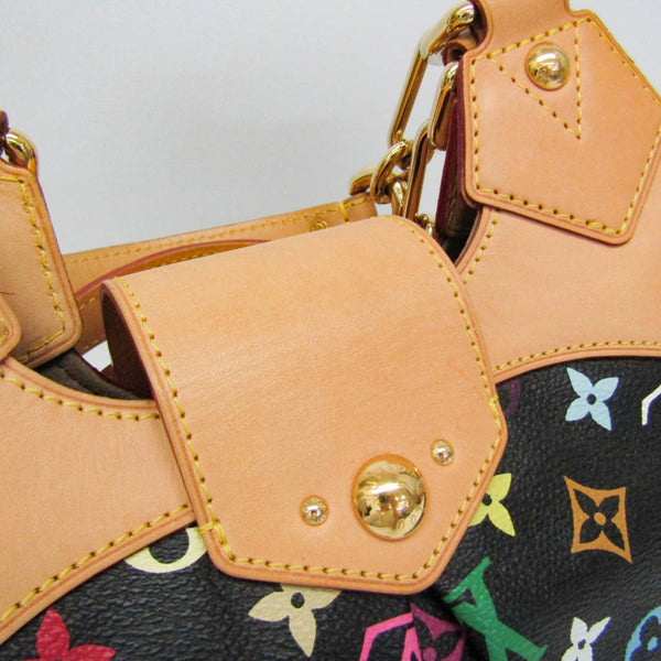 Louis Vuitton Monogram Multicolore Ursula M40124 Women's Handbag Noir 7