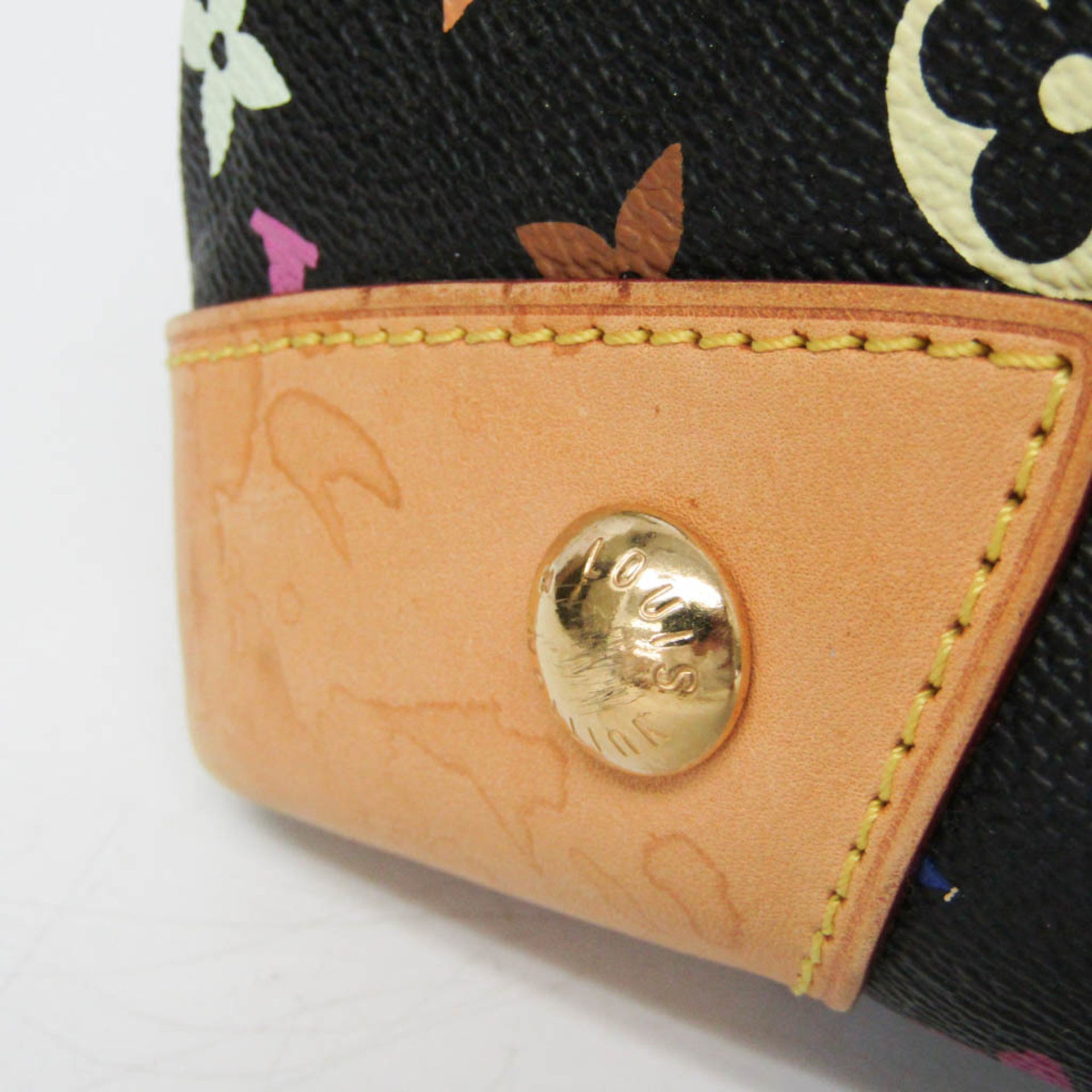 Louis Vuitton Monogram Multicolore Ursula M40124 Women's Handbag Noir 9