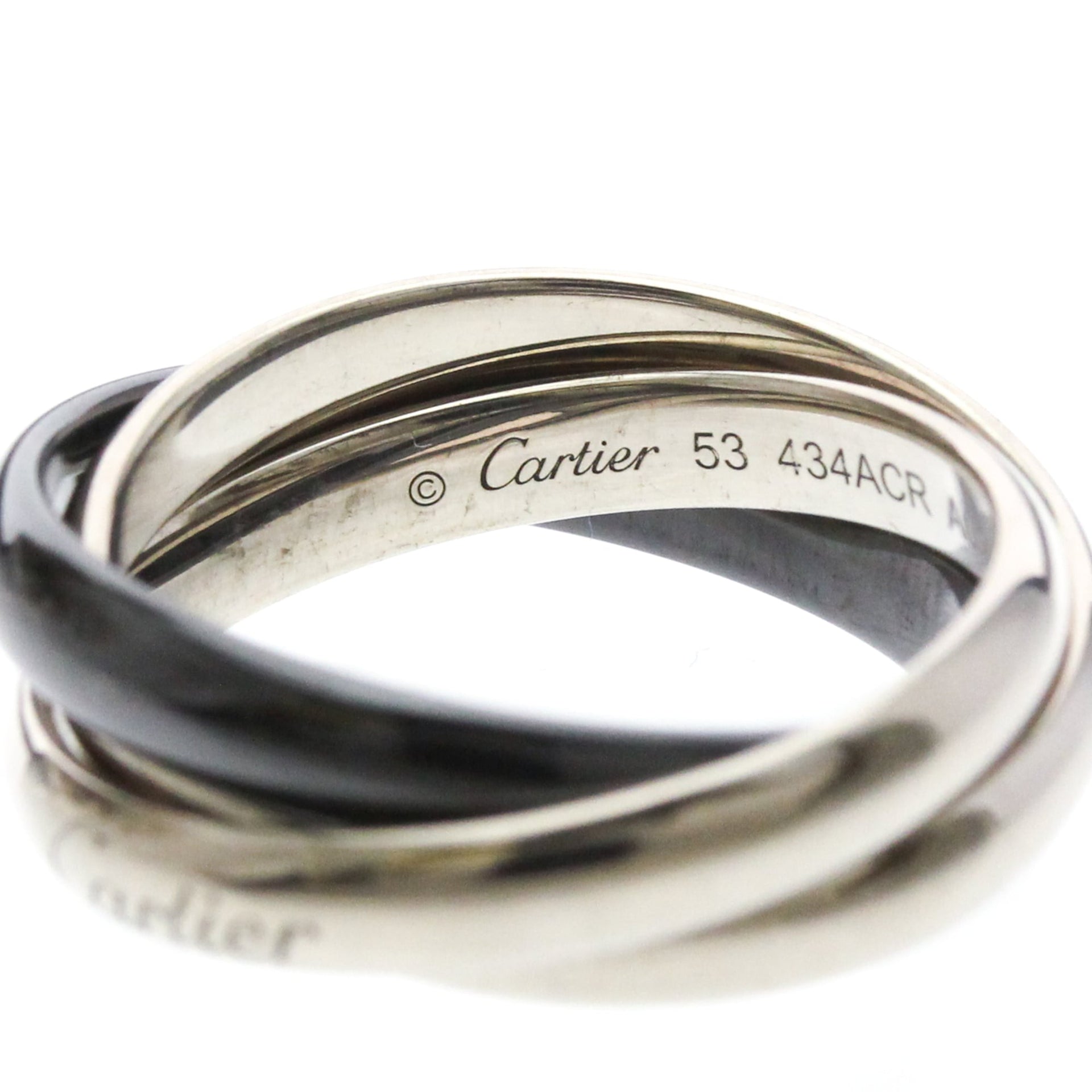 Cartier Trinity Ring White Gold (18K) 7