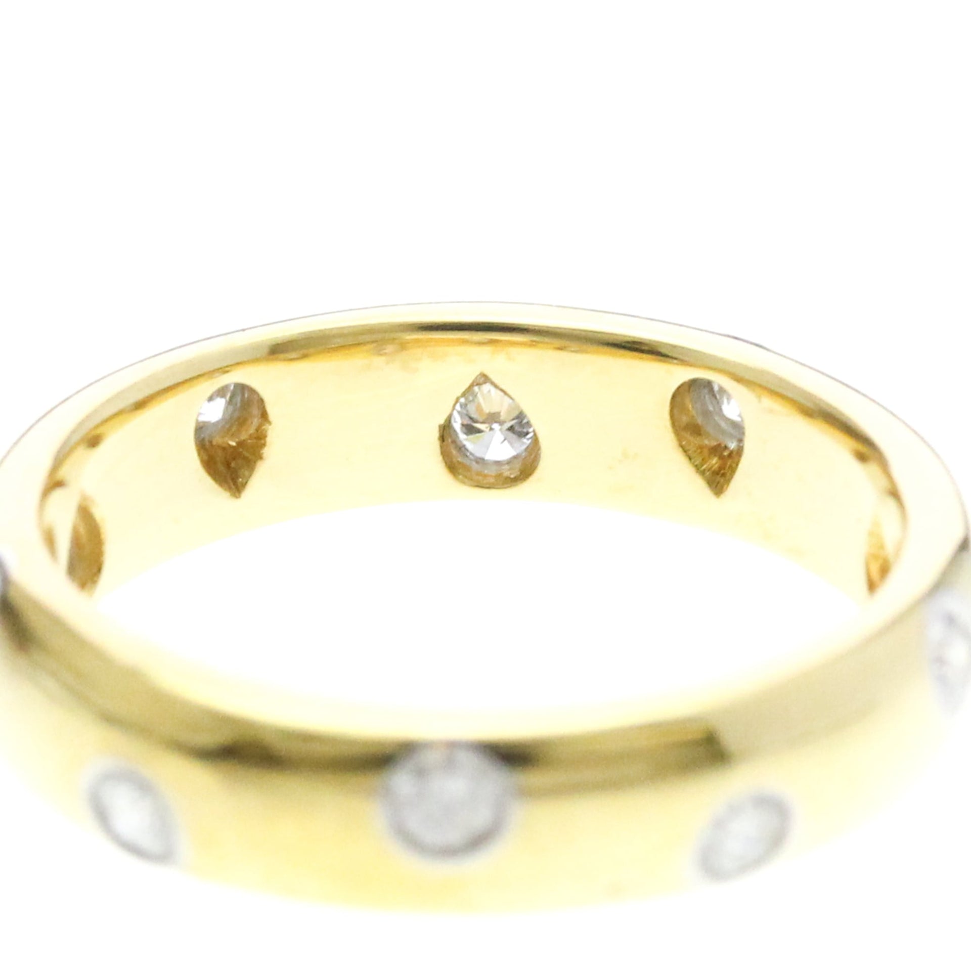 Bague Tiffany Dots en or jaune (18 carats) avec diamants 7
