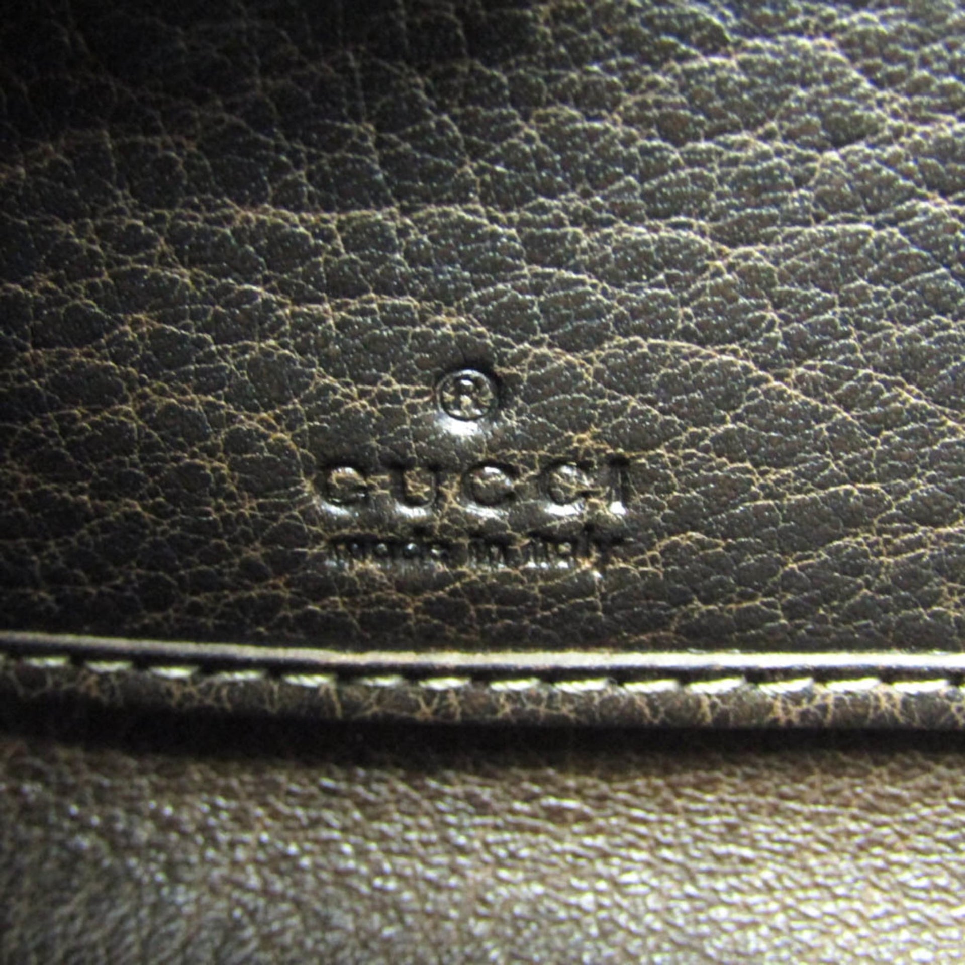 Gucci Bamboo Round Zip Long Wallet 224253 Men 14