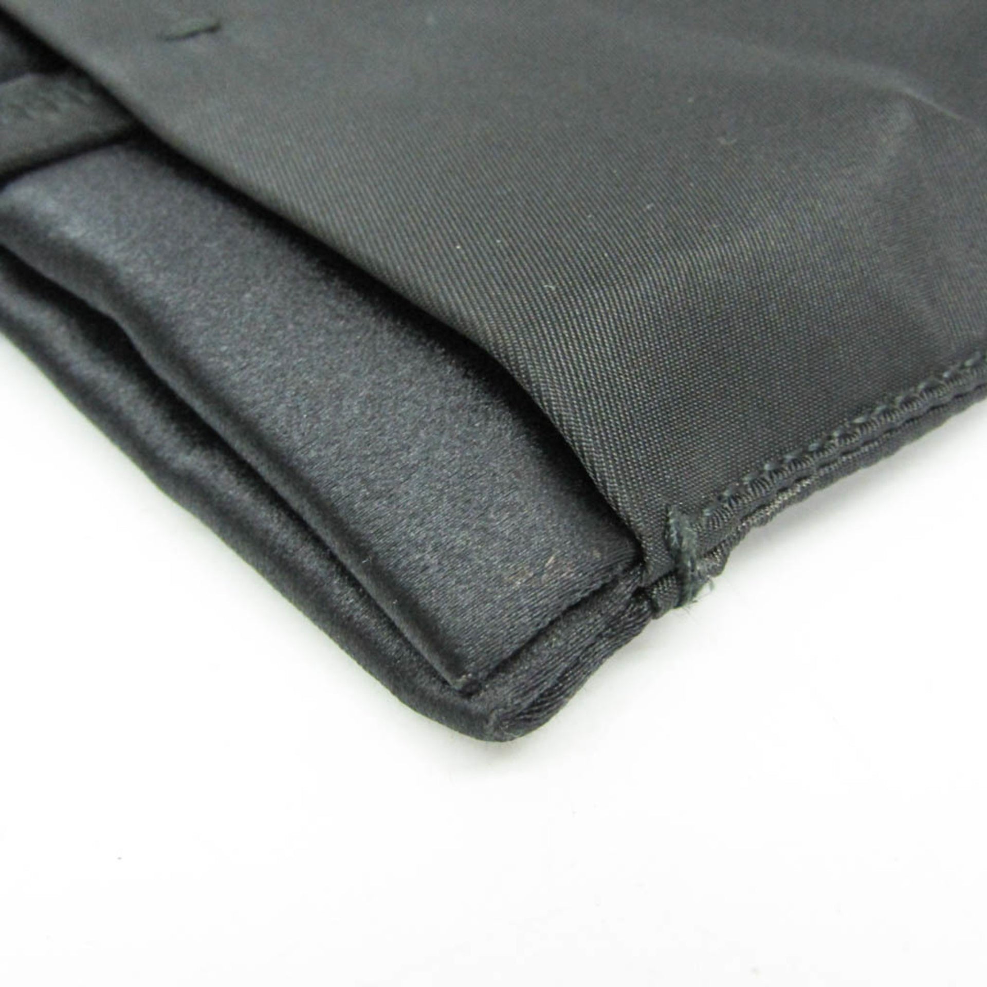 Petit sac Prada à logo triangulaire pour femme en nylon noir 4