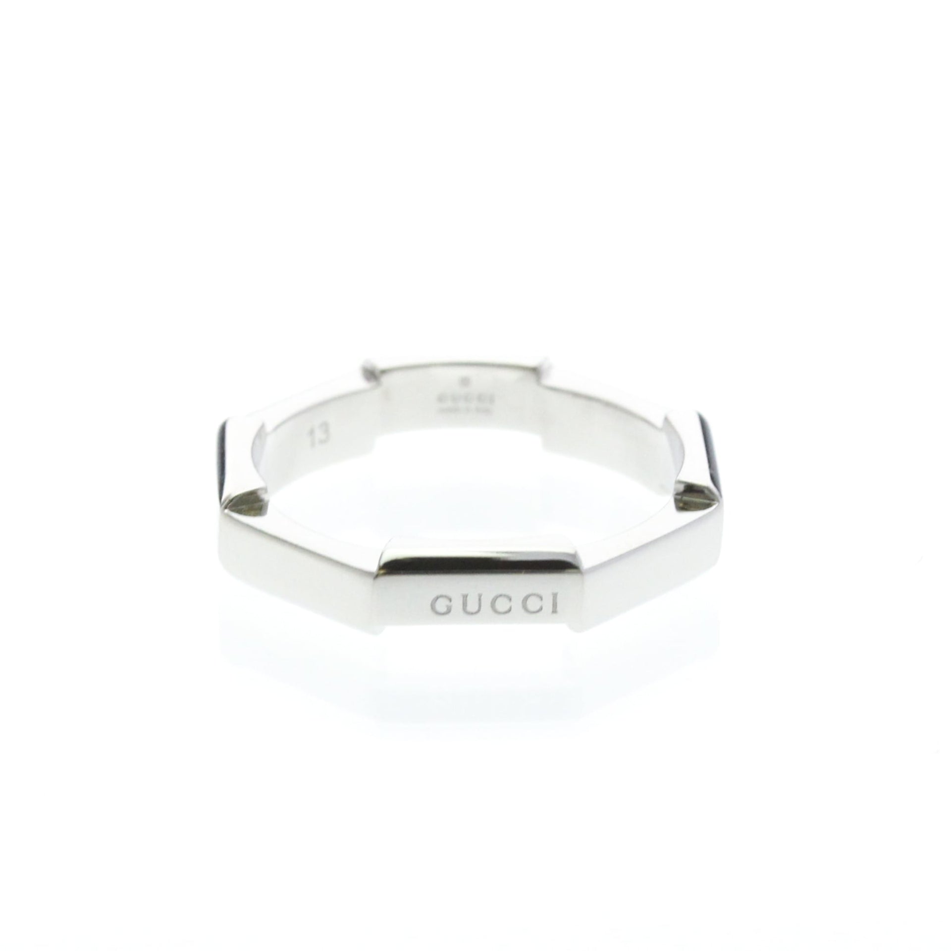 Gucci Link to Love Ring Platinum Polished 1