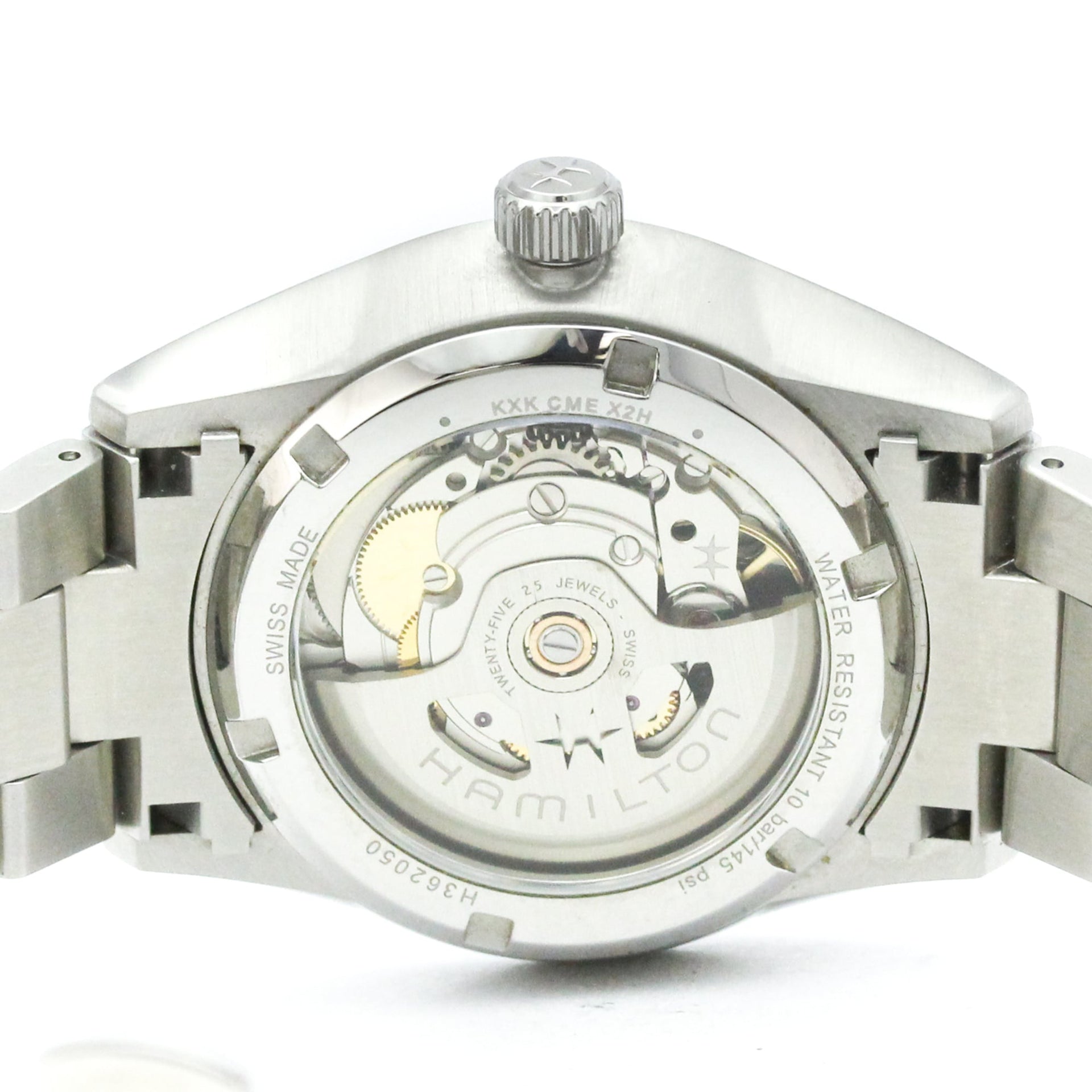 HAMILTON Jazzmaster Performer Steel Automatic Mens Watch H362050 Polished 6