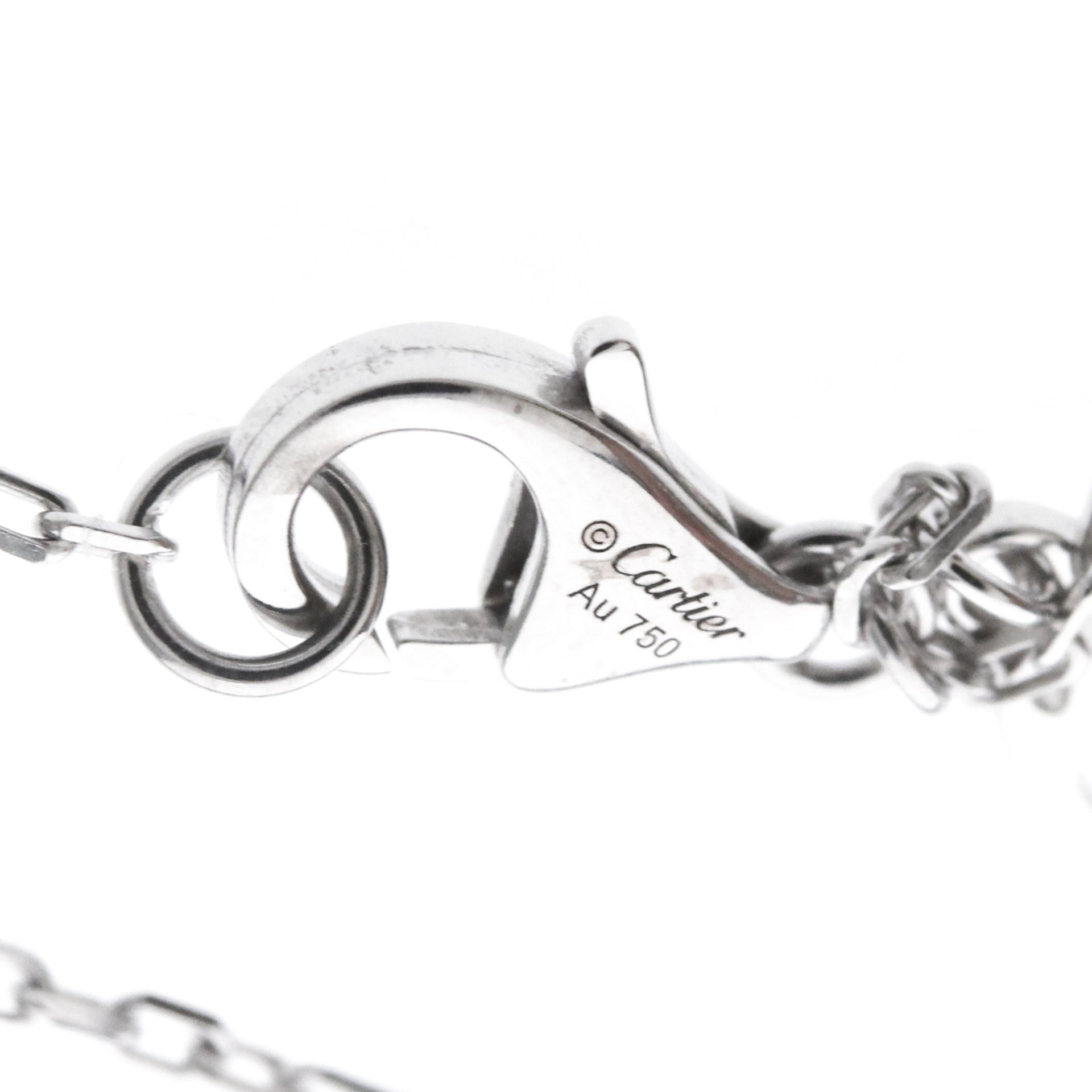 Cartier Chain Necklace White Gold (18K) No Stone Men 3