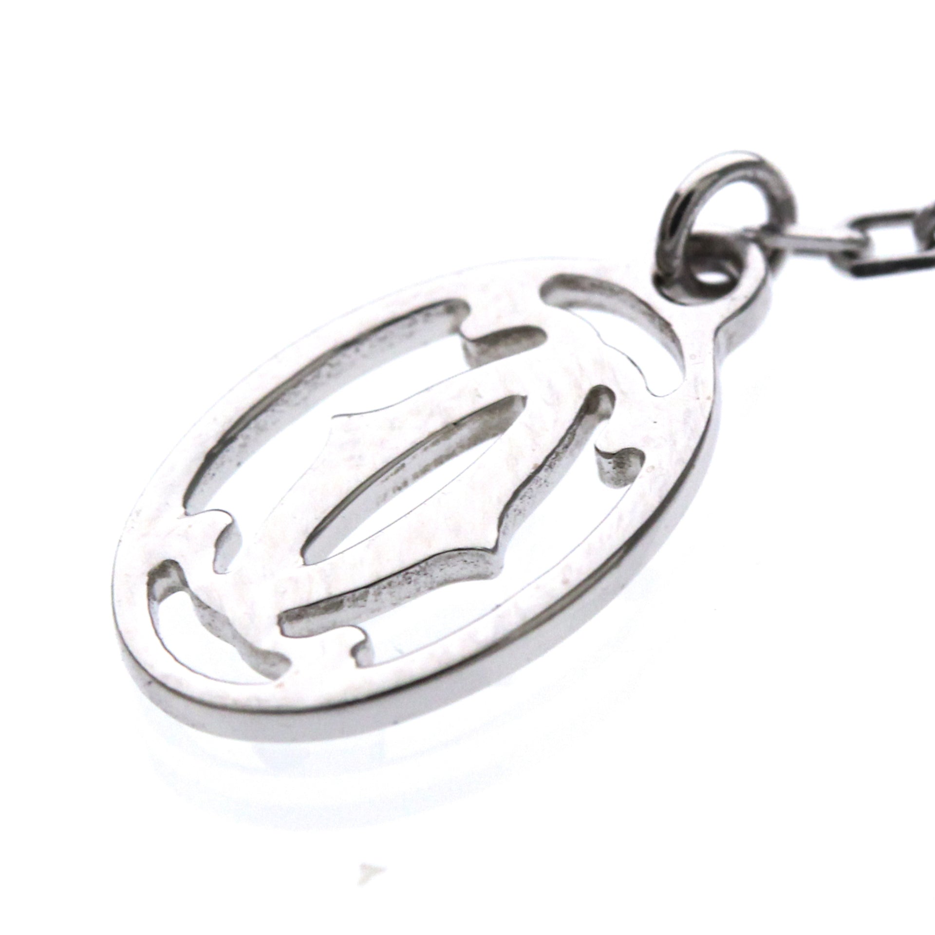 Cartier Chain Necklace White Gold (18K) No Stone Men 4