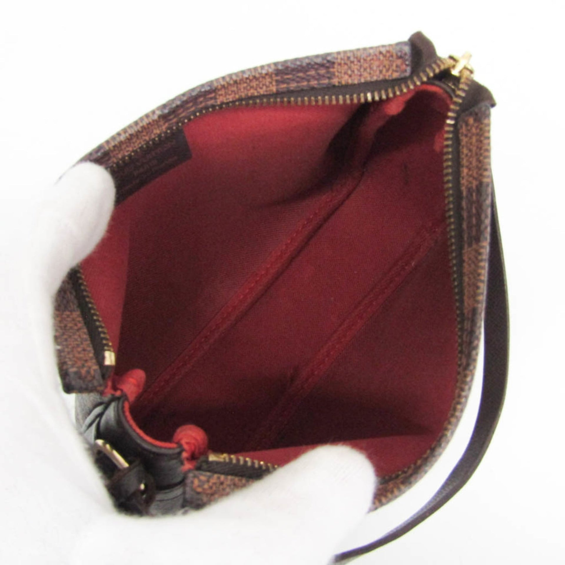Louis Vuitton Damier Makeup Pouch N51982 Women's Handbag 3