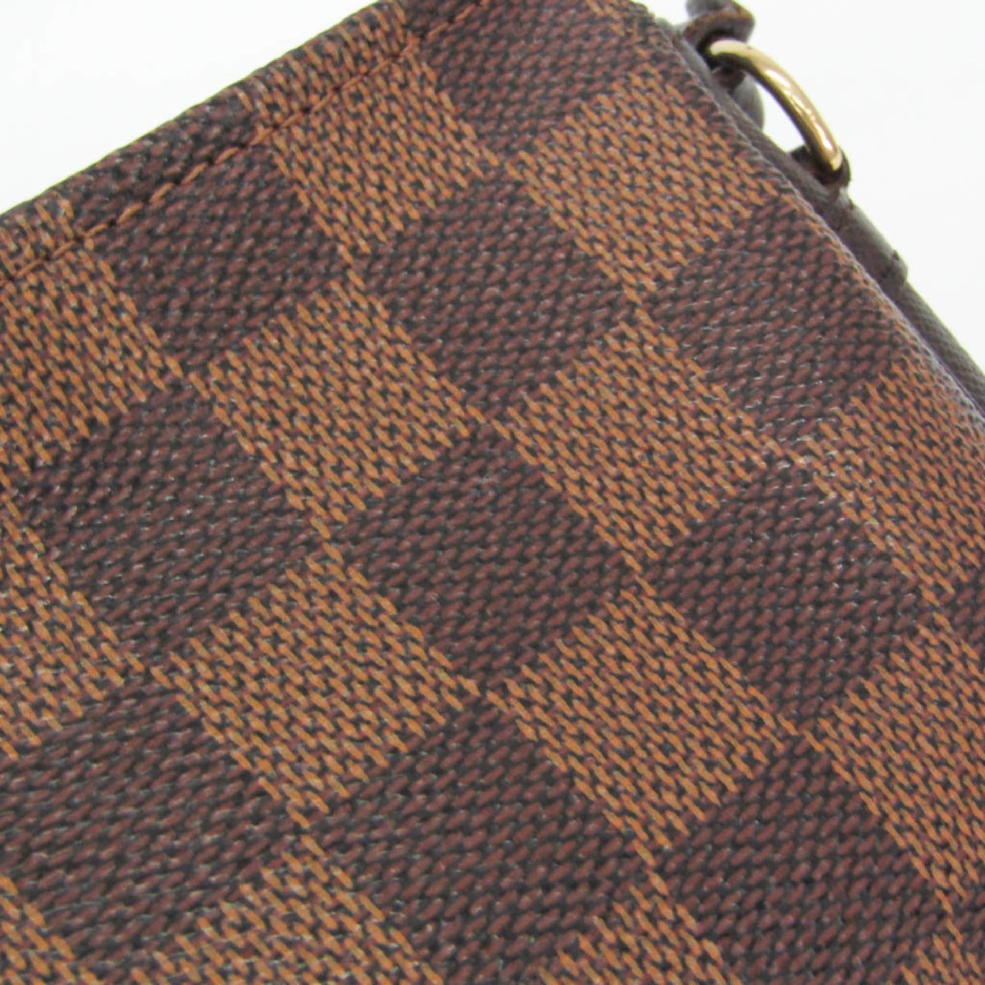 Louis Vuitton Damier Makeup Pouch N51982 Women's Handbag 10