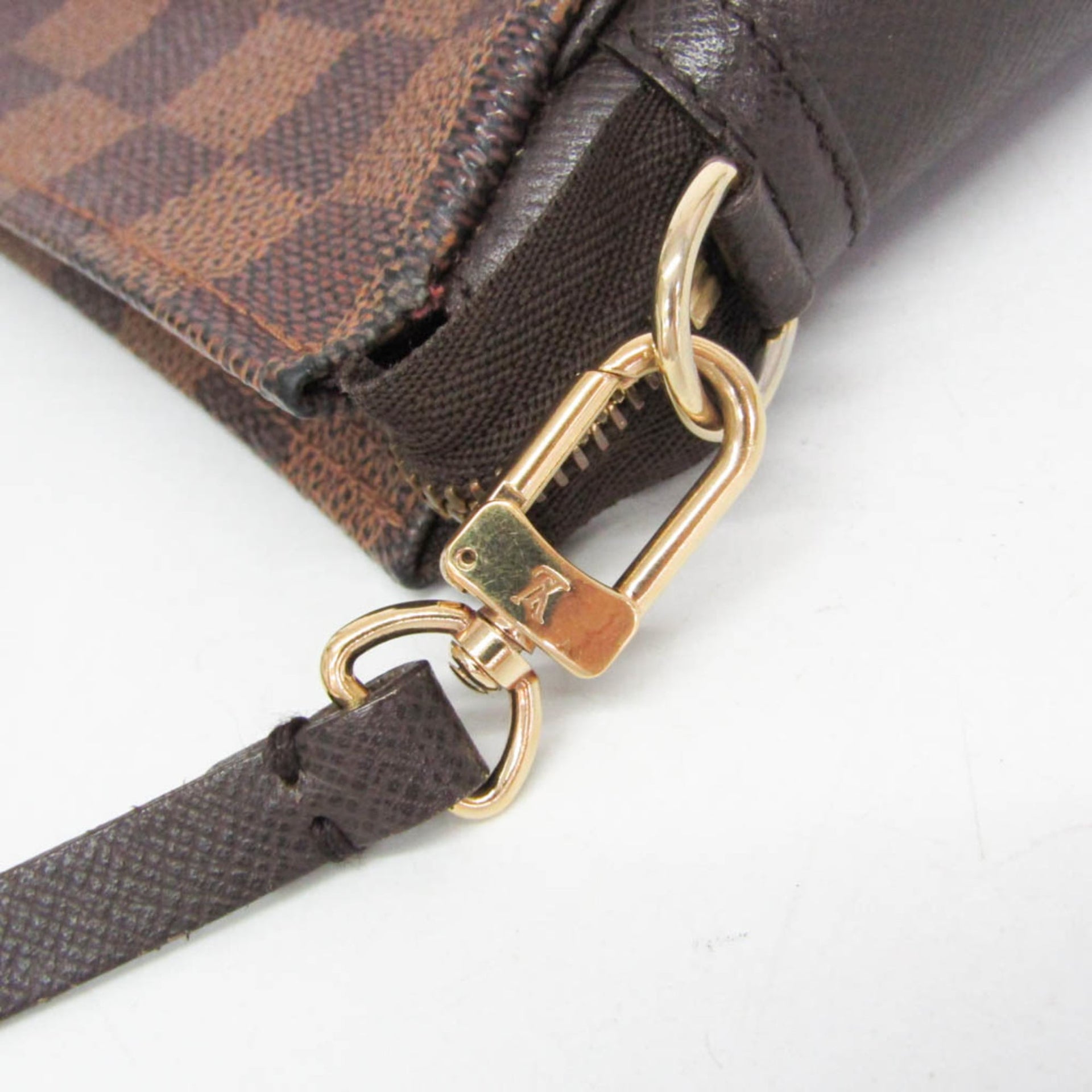 Louis Vuitton Damier Makeup Pouch N51982 Women's Handbag 14