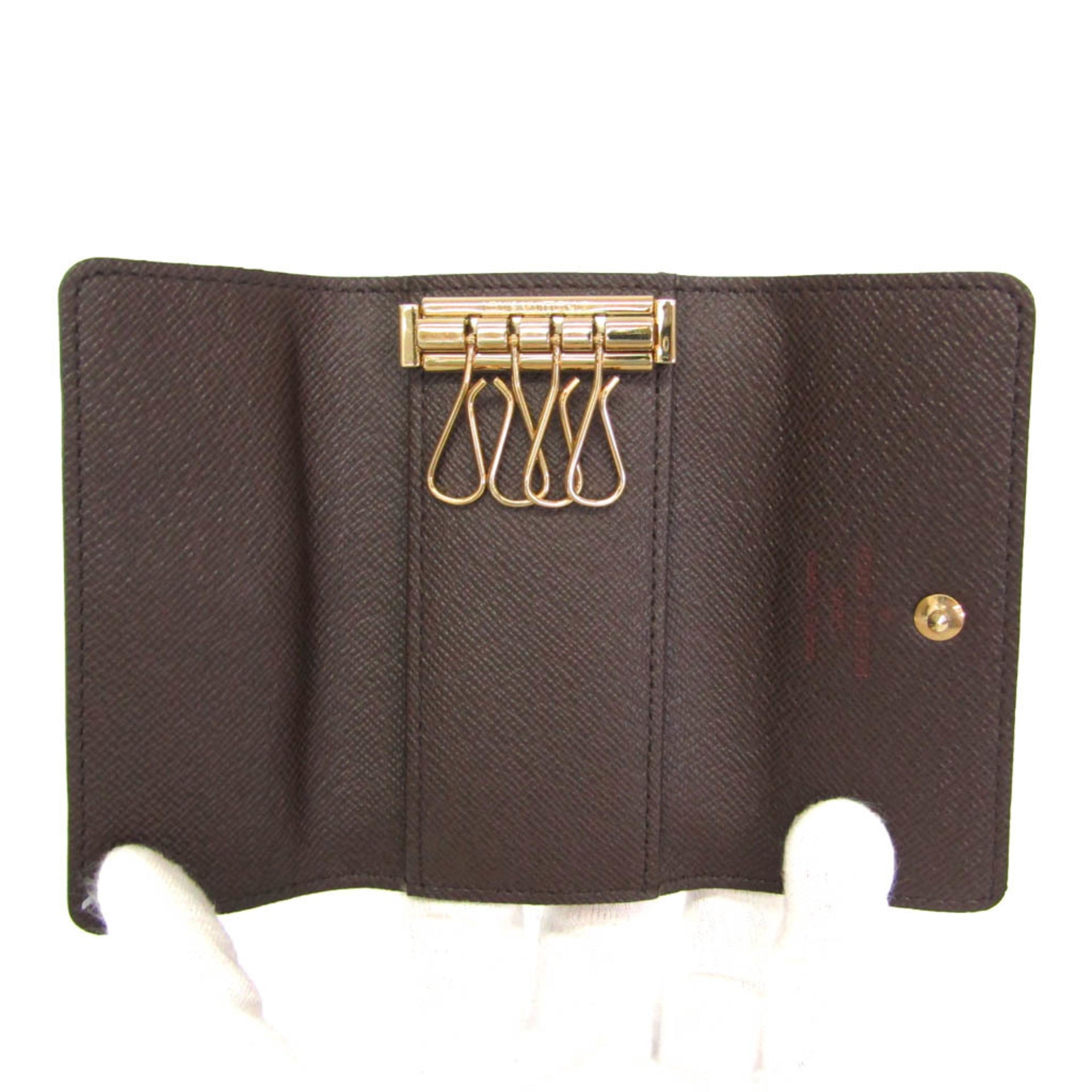 Louis Vuitton Damier 4 Key Holder N62631 Men 4
