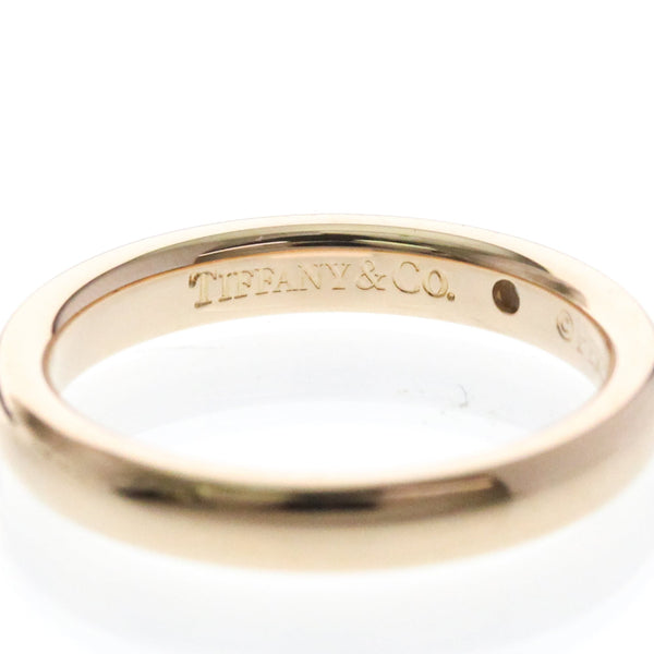 Bague fine Tiffany, un diamant, or rose 18 carats 7