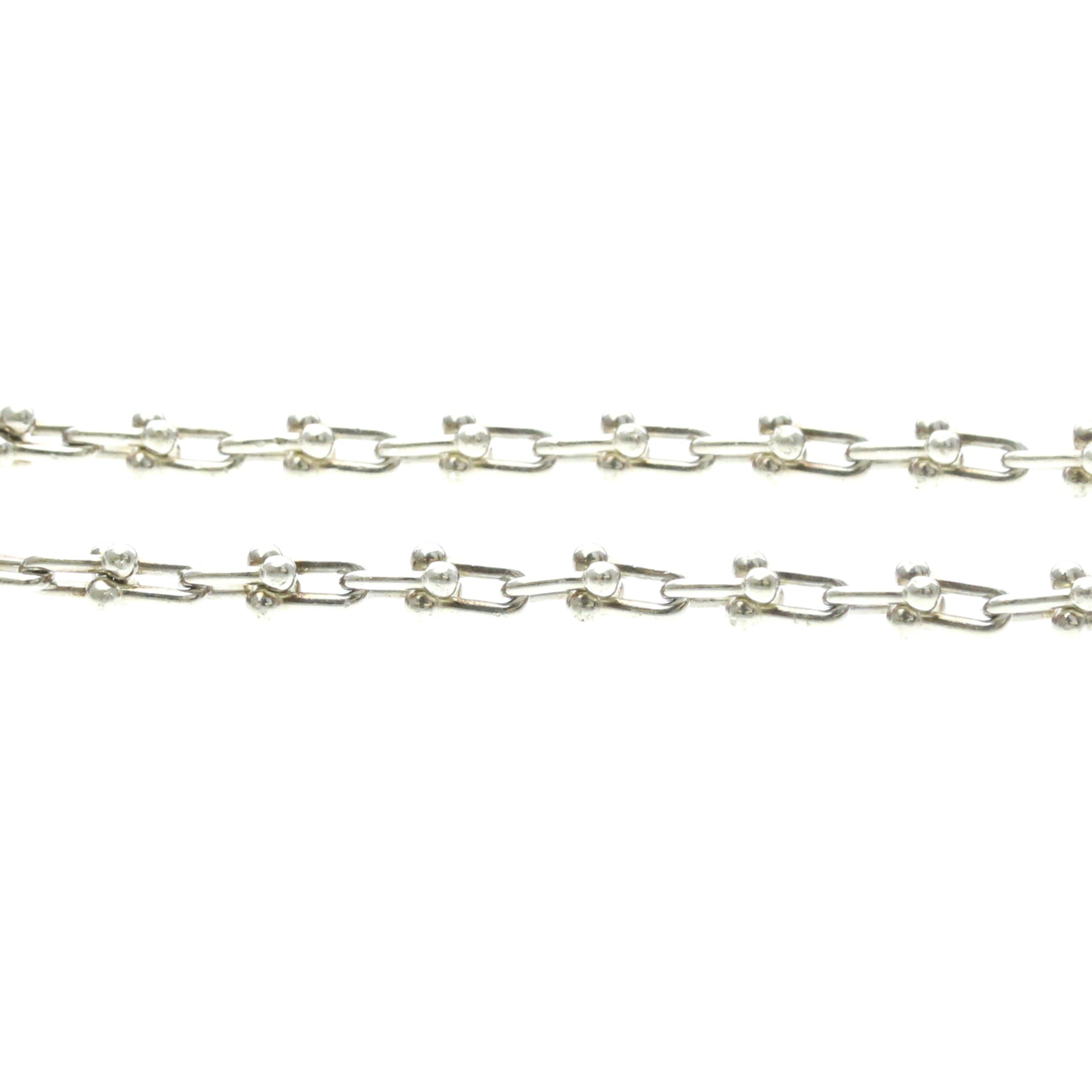Bracelet Tiffany Hardware Micro en argent 925, bracelet à breloques sans pierre, argent 3
