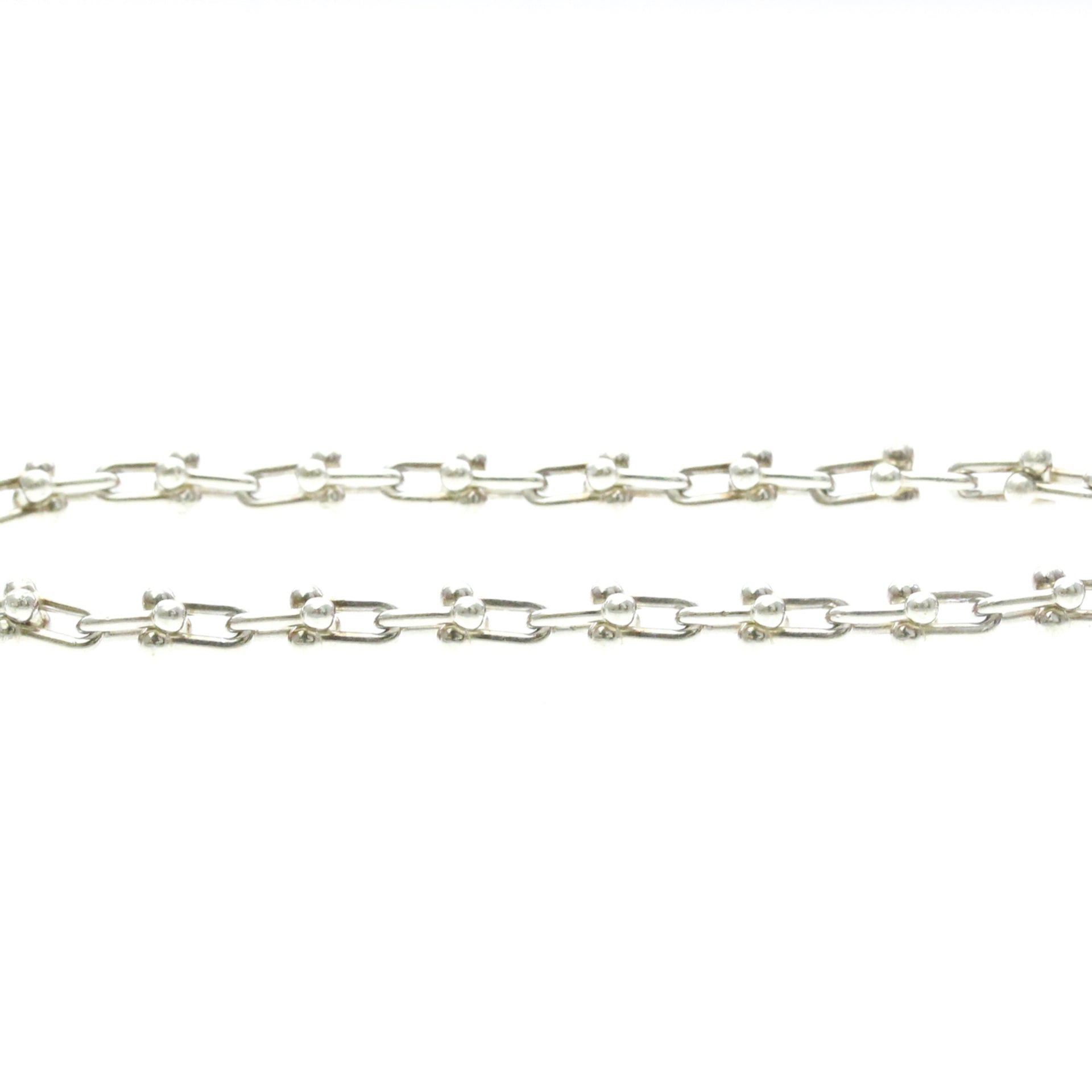 Bracelet Tiffany Hardware Micro en argent 925, bracelet à breloques sans pierre, argent 5
