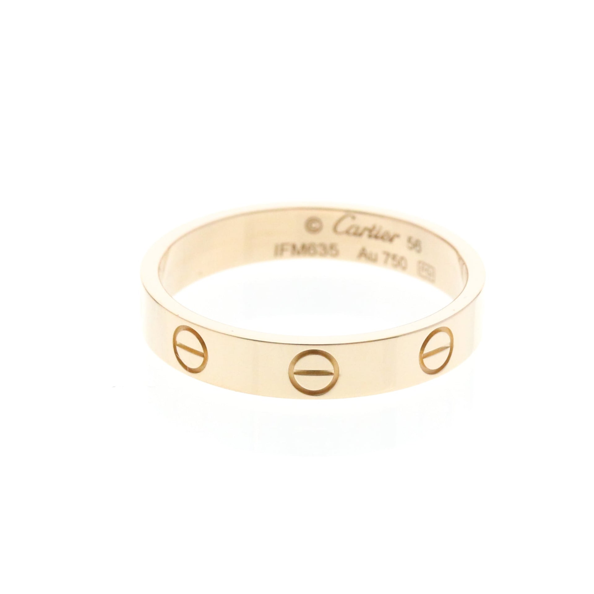 Cartier Mini Love Ring 18K Rose Gold 1