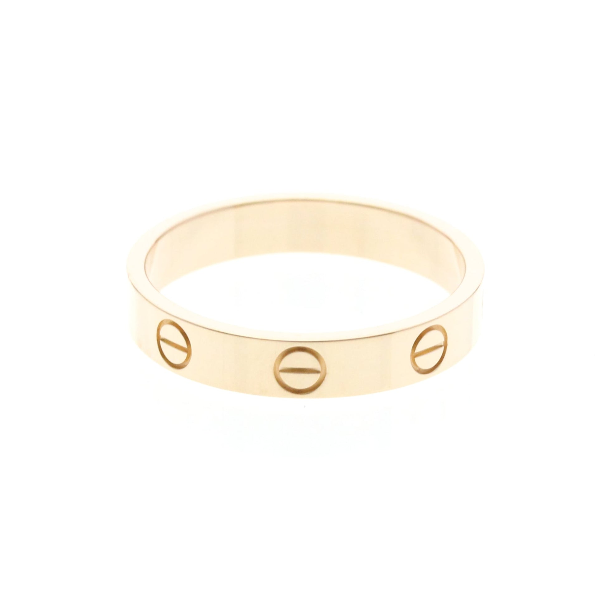 Cartier Mini Love Ring 18K Rose Gold 3