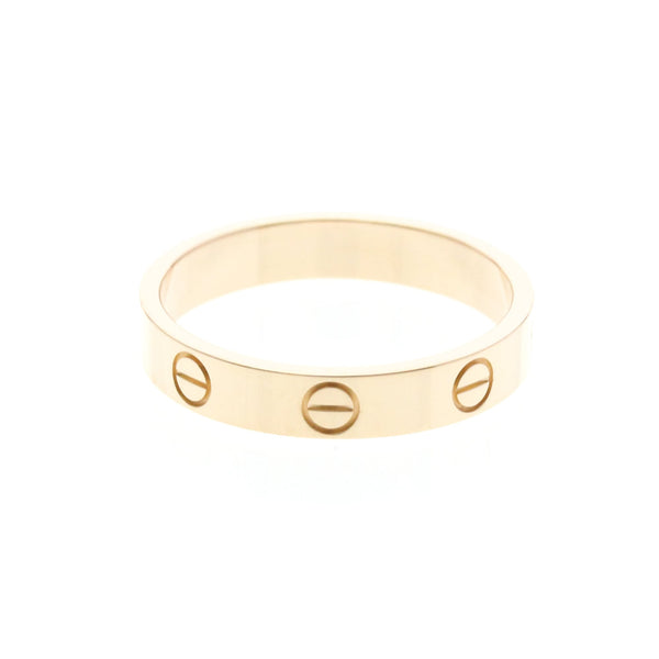 Cartier Mini Love Ring 18K Rose Gold 3