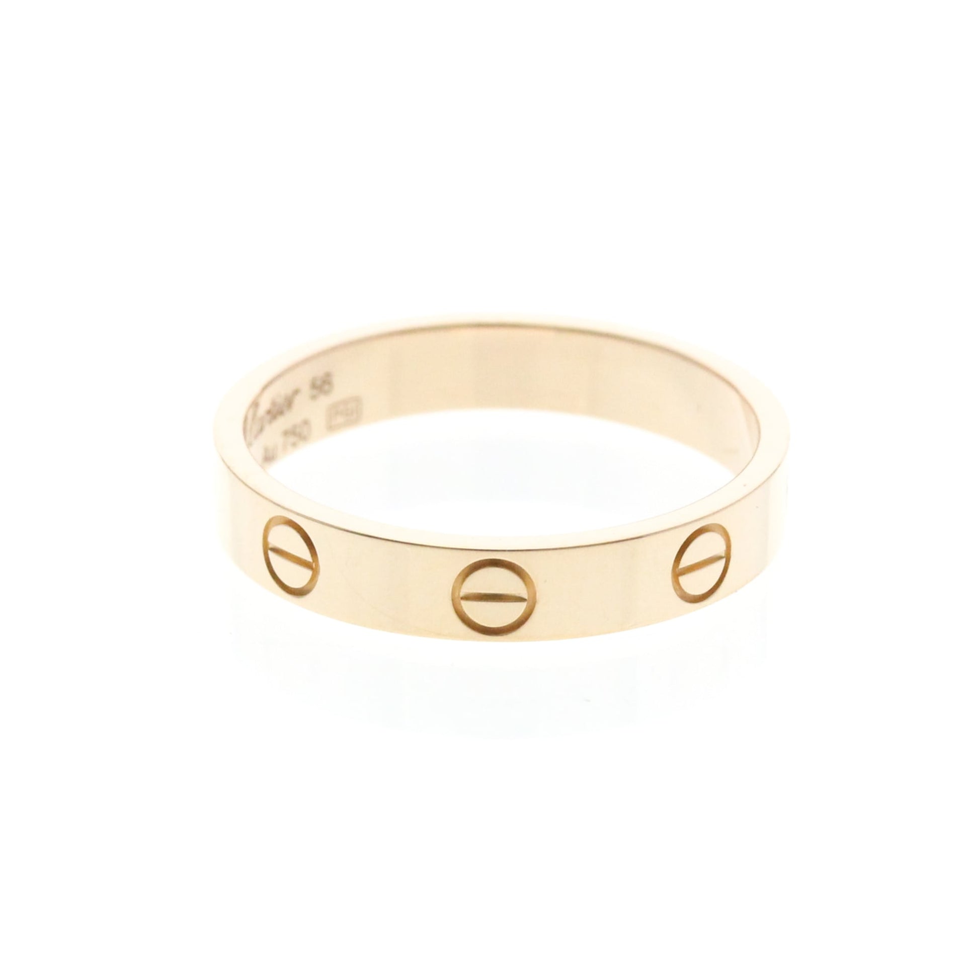 Cartier Mini Love Ring 18K Rose Gold 4