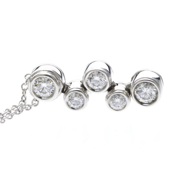 Collier Tiffany Bubble Diamond en platine PT950 poli 7