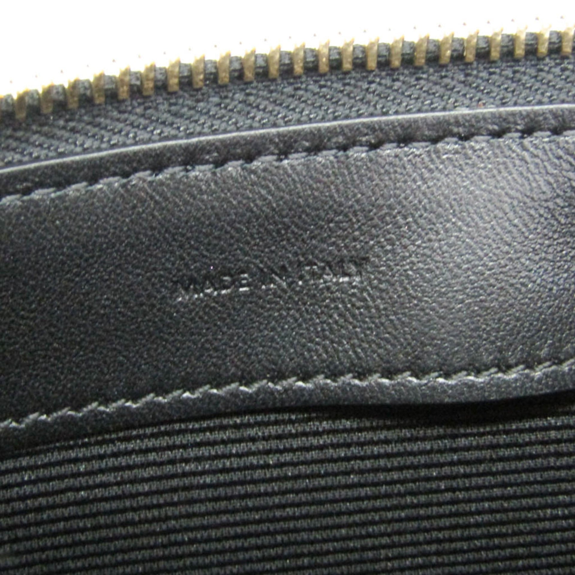 Celine Trio Small Women's Leather Shoulder Bag Black 12