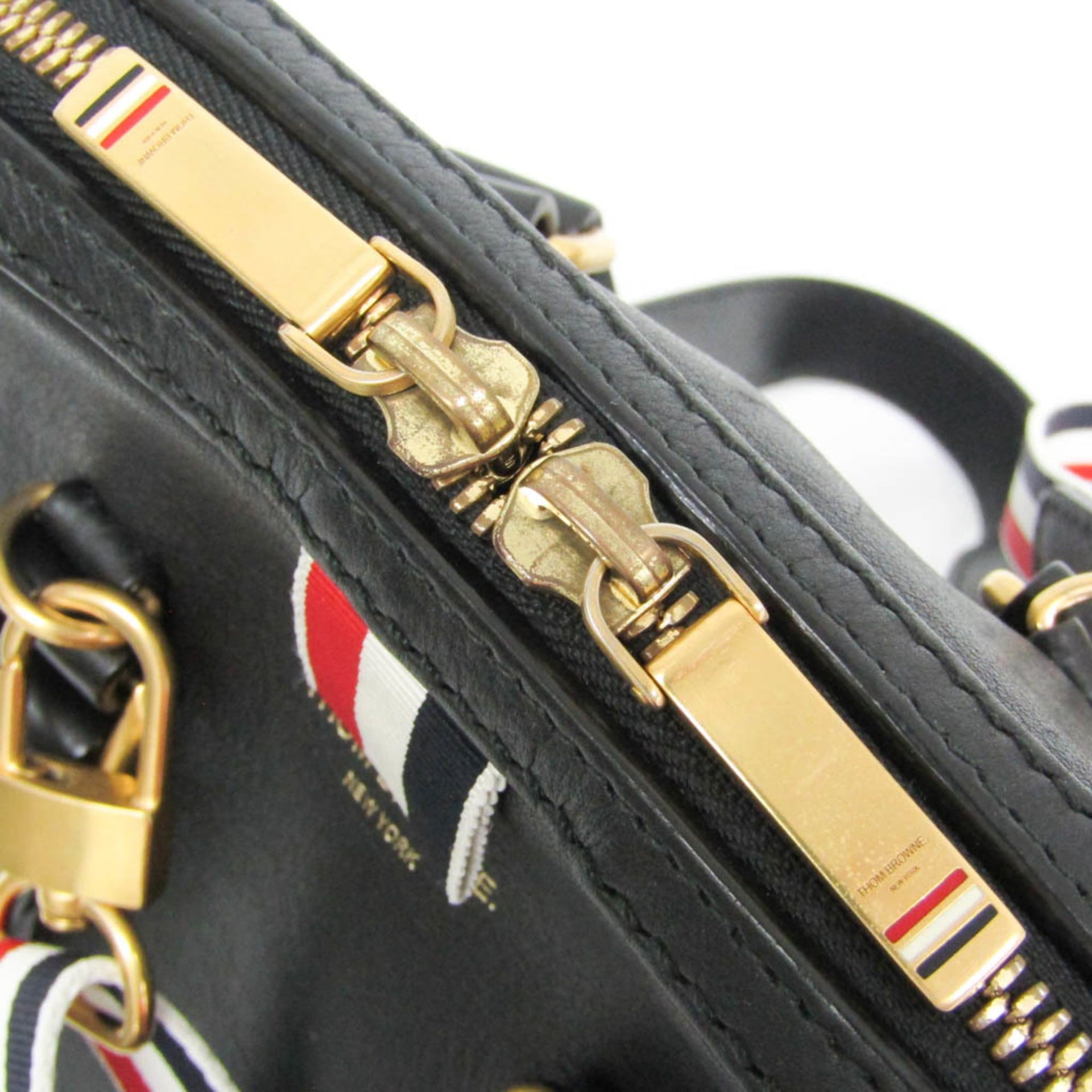Thom Browne Mrs. Tom Women's Leather Handbag 12