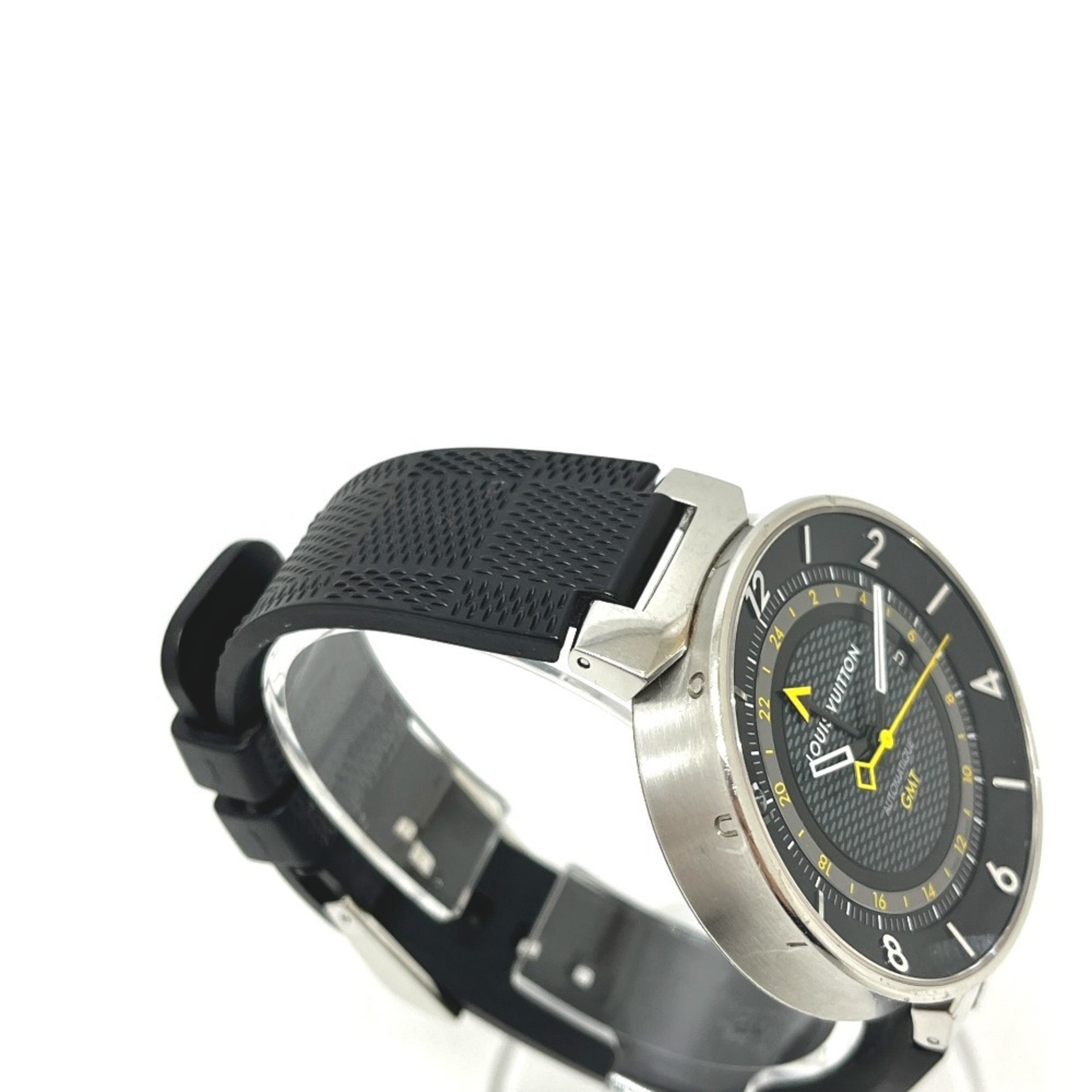 LOUIS VUITTON Q8D30 Tambour Moon GMT Automatic Watch 4