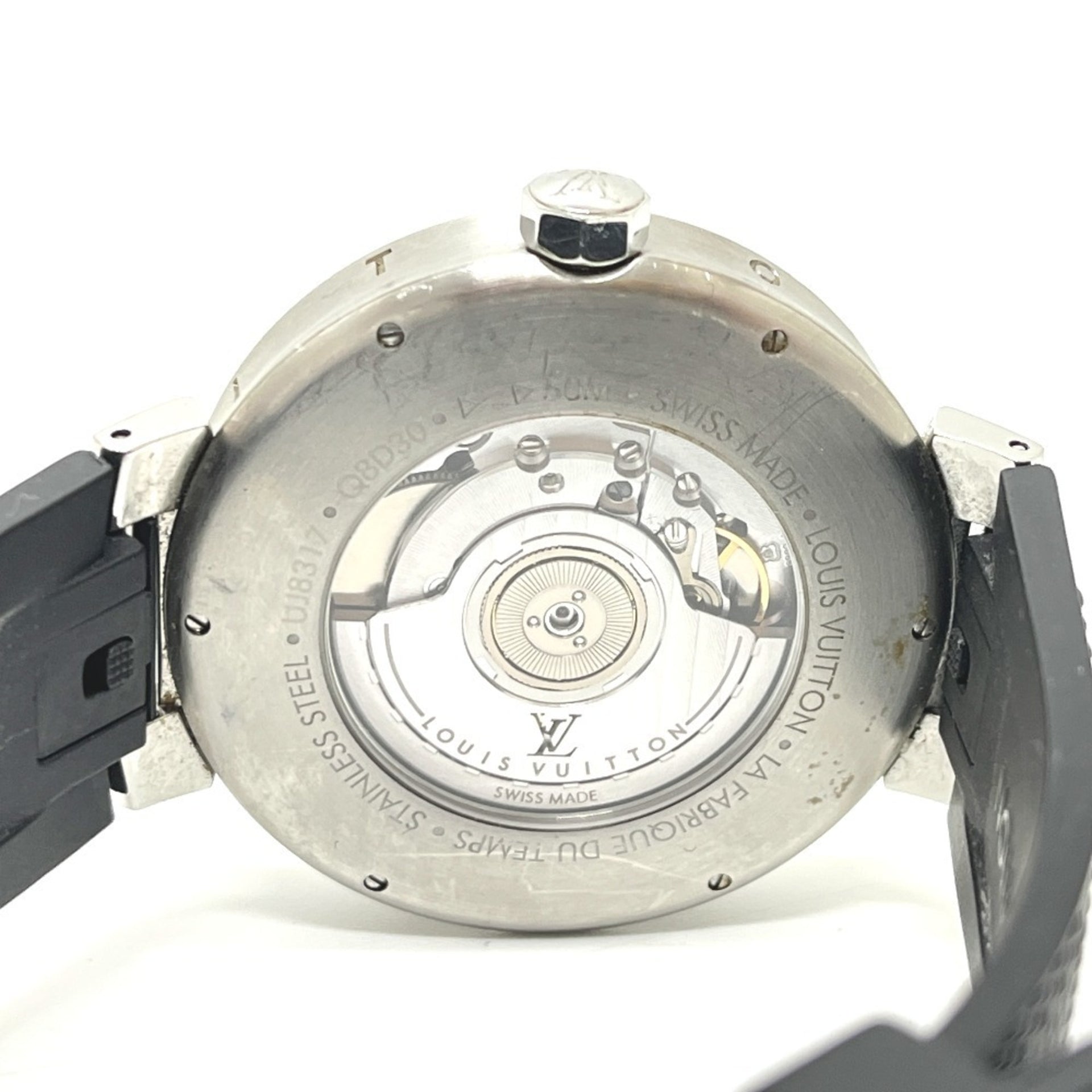 LOUIS VUITTON Q8D30 Tambour Moon GMT Automatic Watch 8