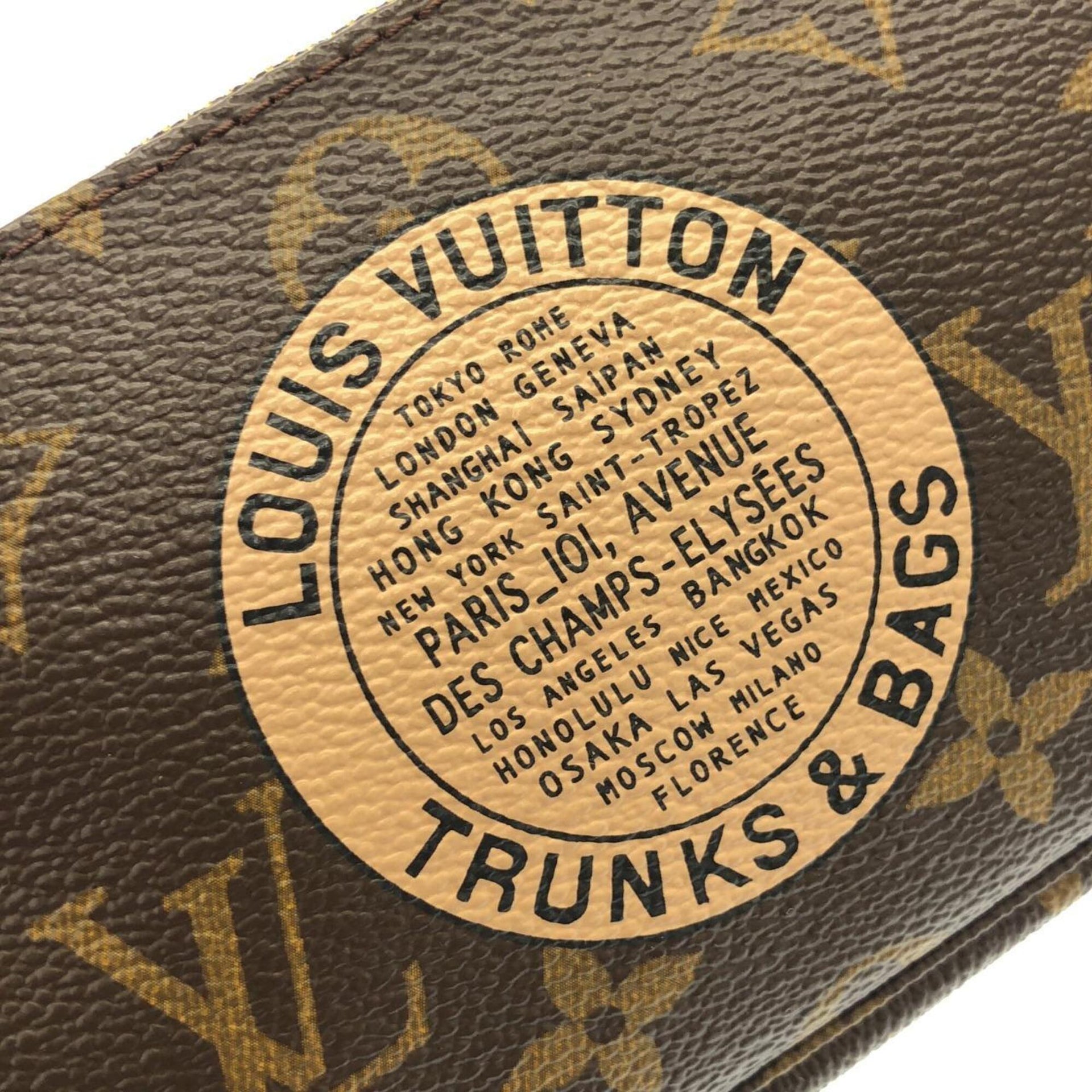Louis Vuitton Monogram (T&B) Mini Pochette Accessoires M60153 Accessory Pouch 4