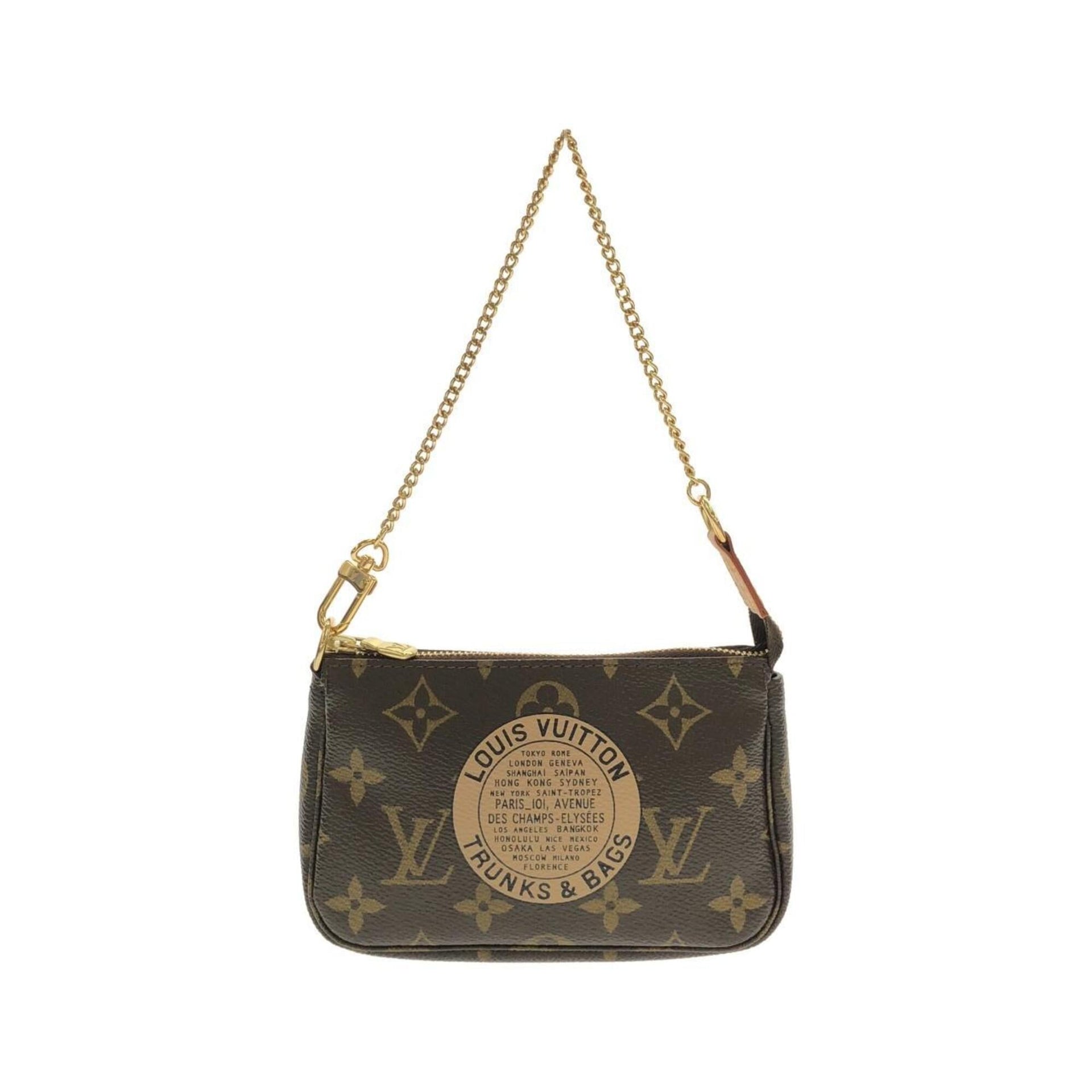 Louis Vuitton Monogram (T&B) Mini Pochette Accessoires M60153 Accessory Pouch 8