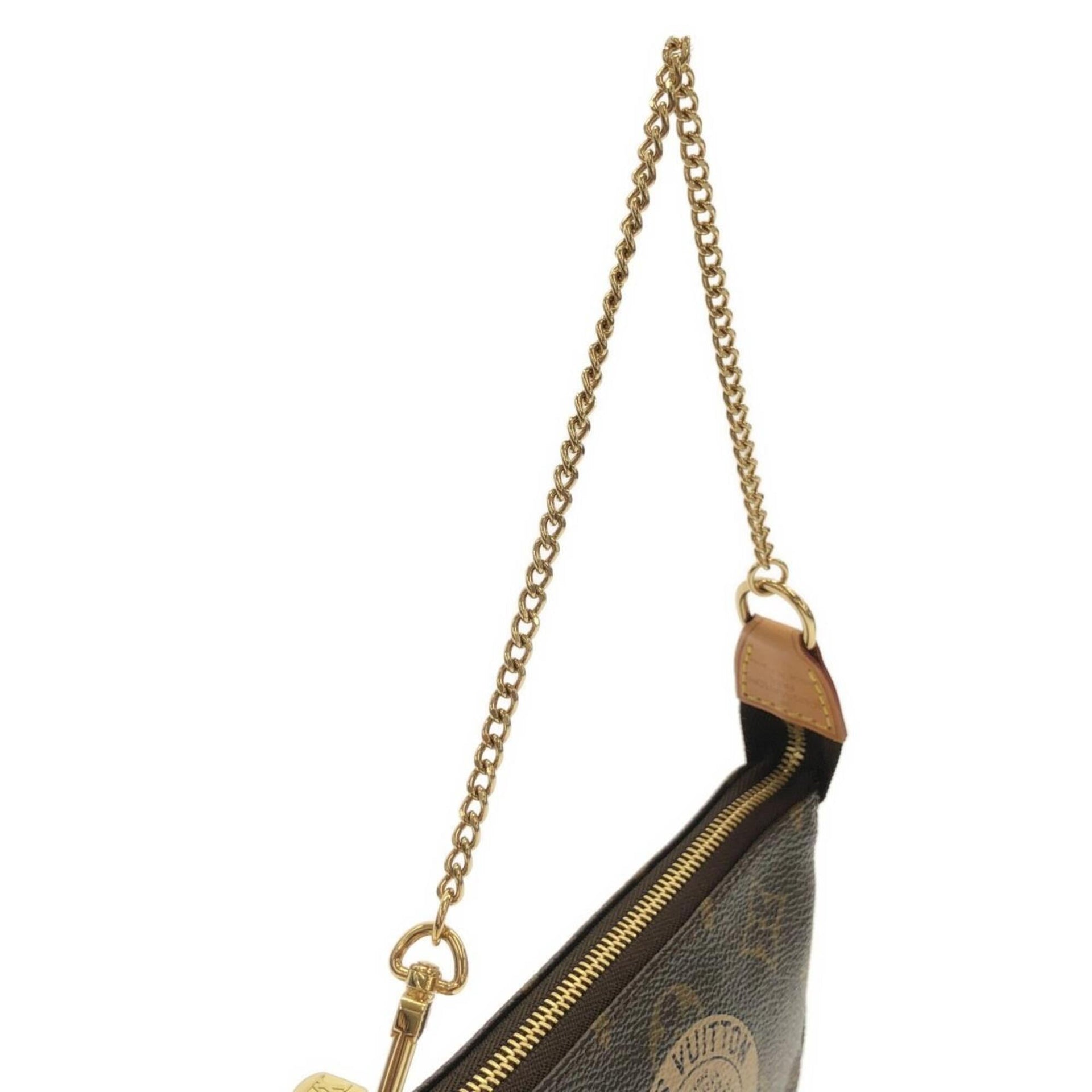 Louis Vuitton Monogram (T&B) Mini Pochette Accessoires M60153 Accessory Pouch 15