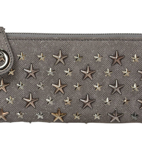Jimmy Choo L-shaped leather star stud bag 1