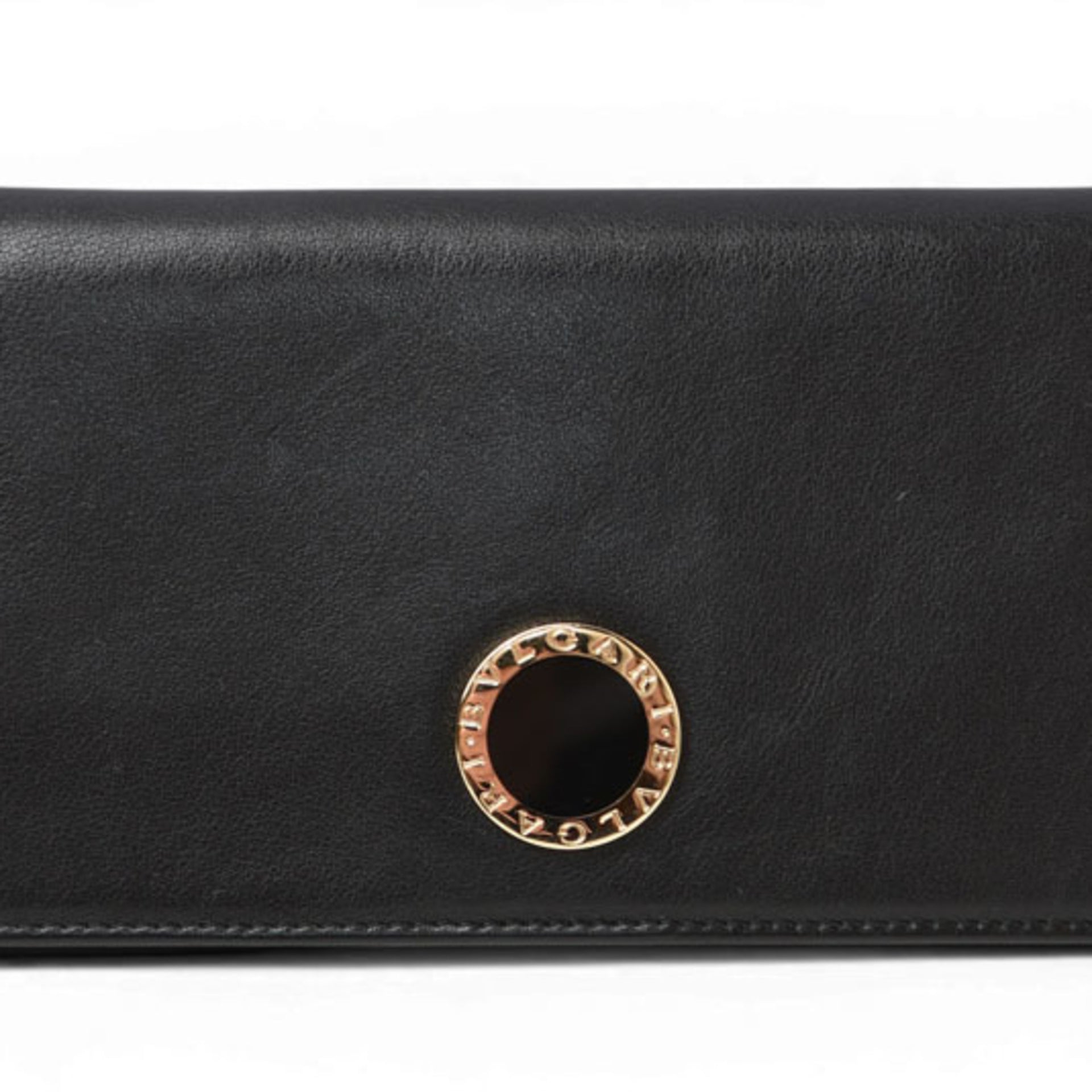 Bulgari BVLGARI en cuir noir 33625 2