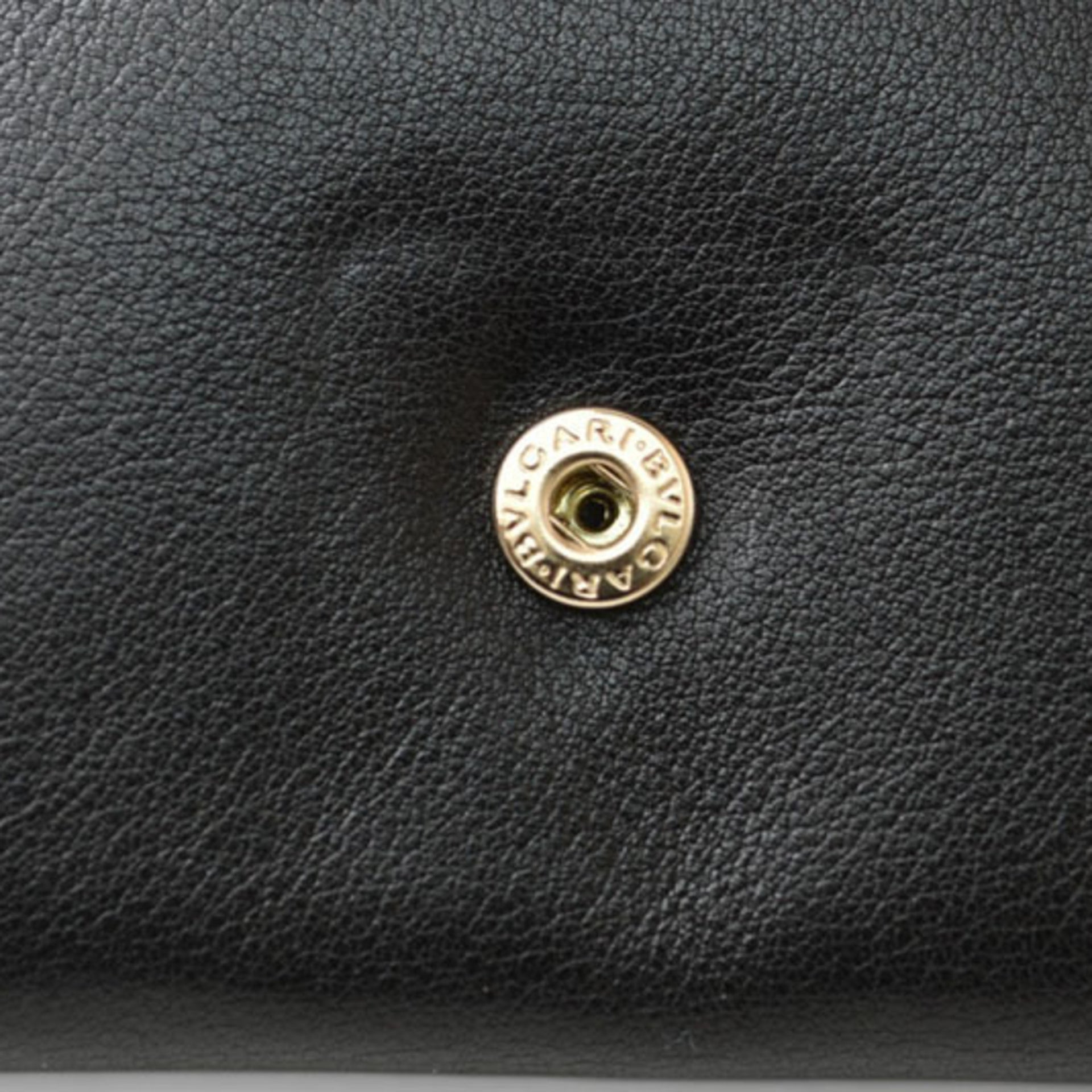 Bulgari BVLGARI en cuir noir 33625 13