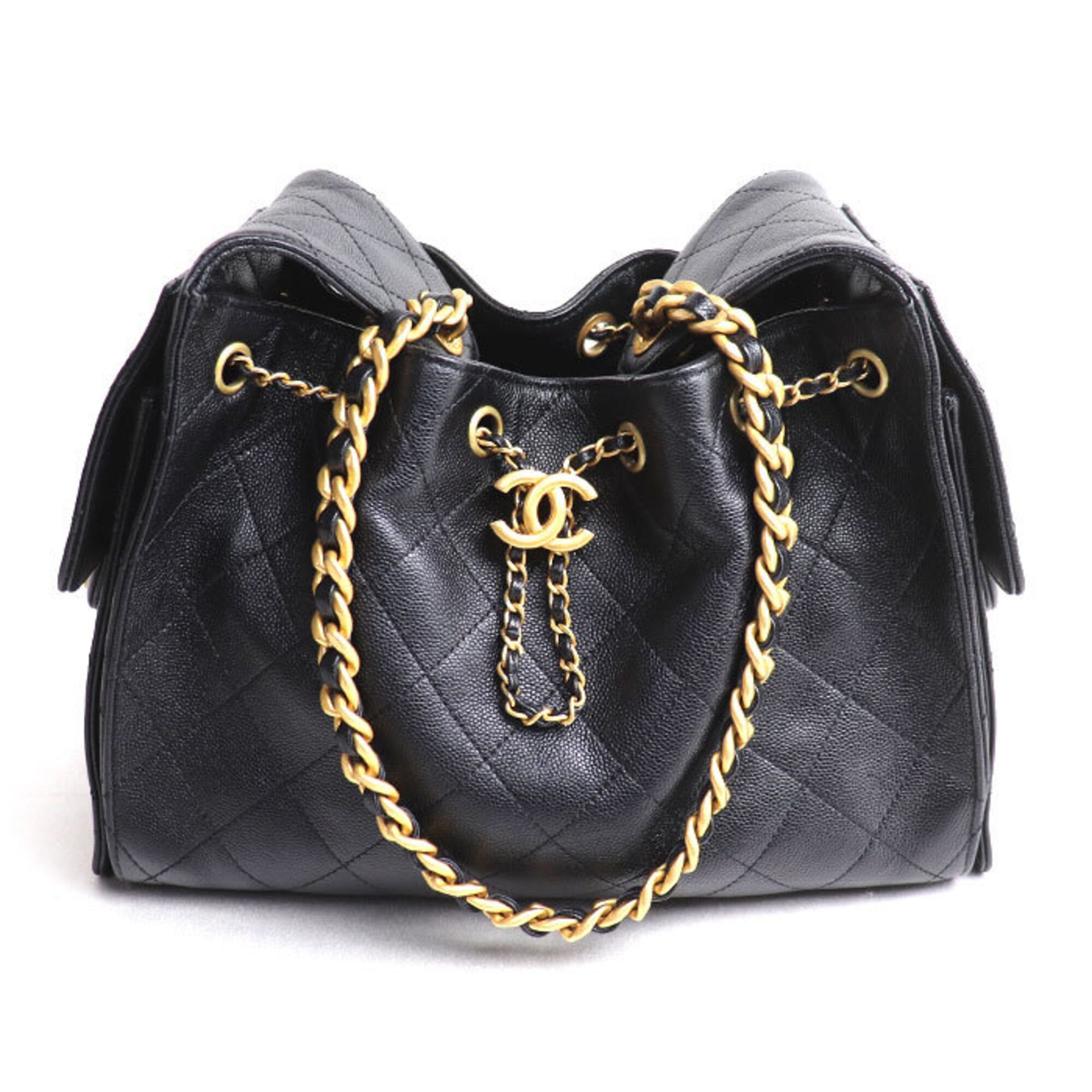 Sac bandoulière petit modèle 25 en cuir de caviar CHANEL 1