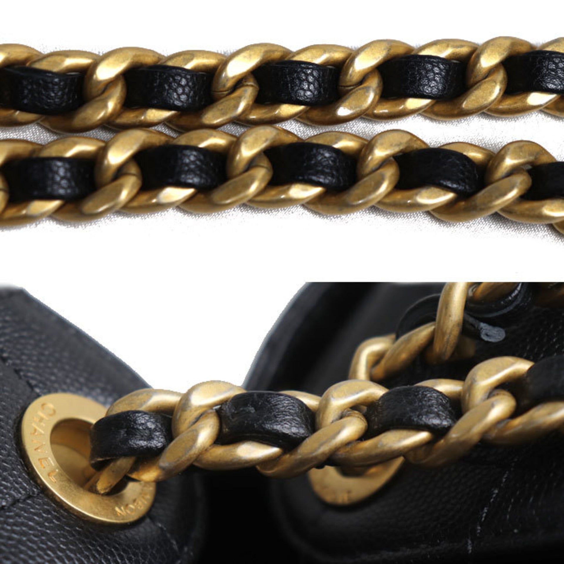 Sac bandoulière petit modèle 25 en cuir de caviar CHANEL 5