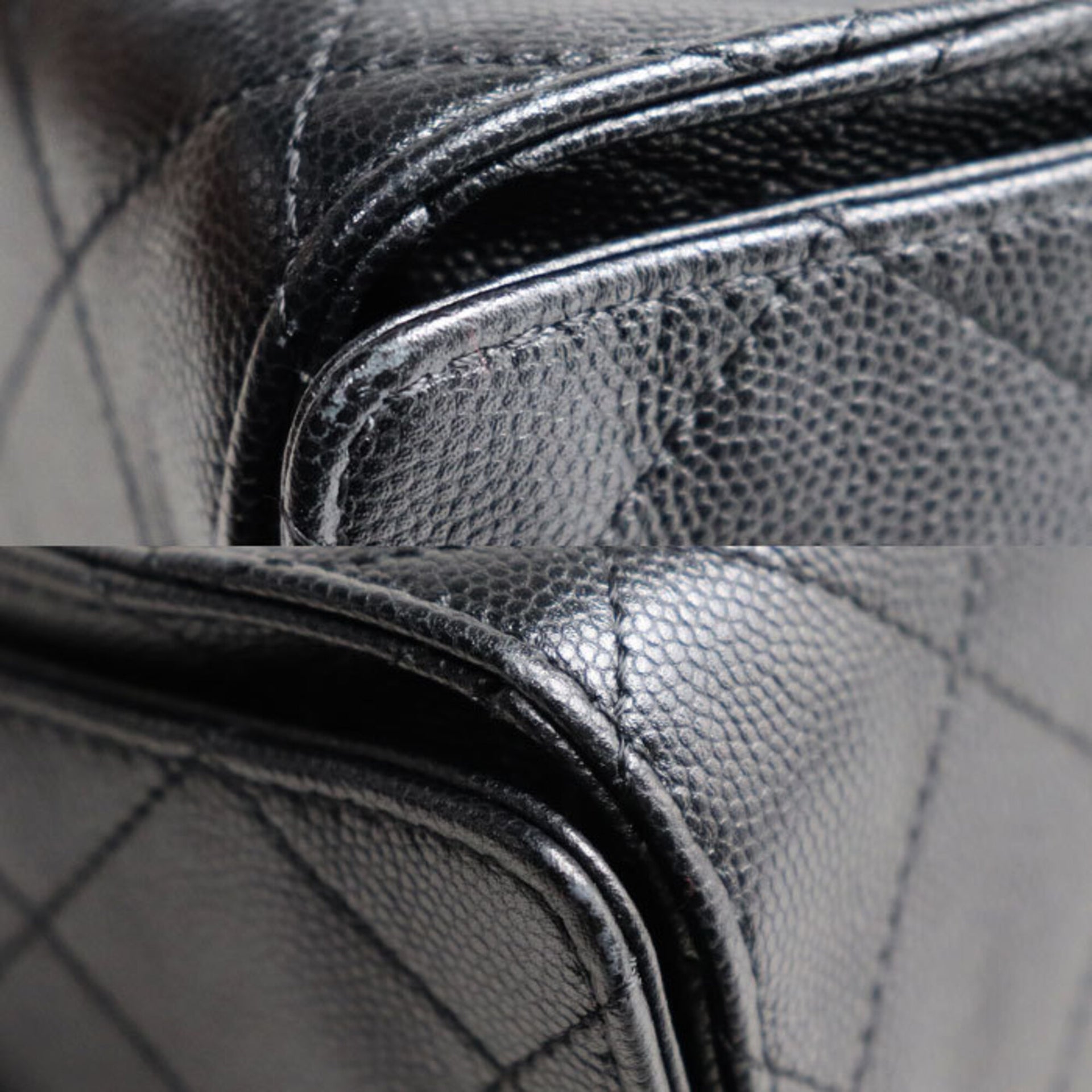 Sac bandoulière petit modèle 25 en cuir de caviar CHANEL 7