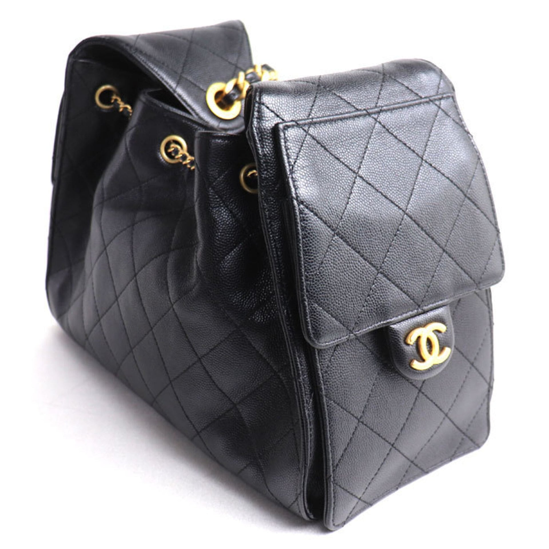 Sac bandoulière petit modèle 25 en cuir de caviar CHANEL 10