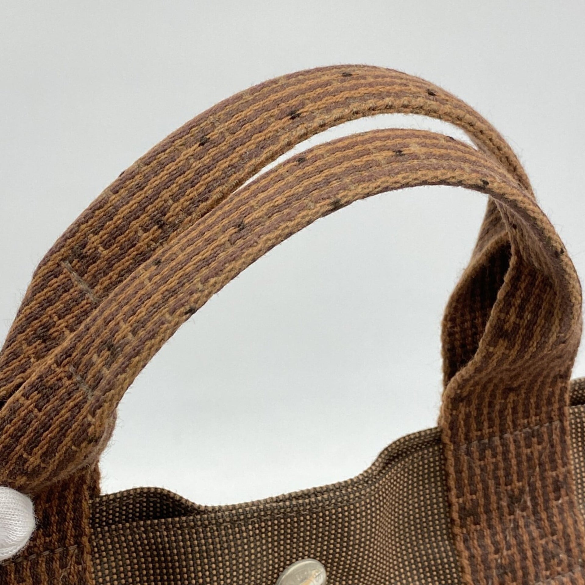 Sac cabas Hermès Herline MM en toile 20
