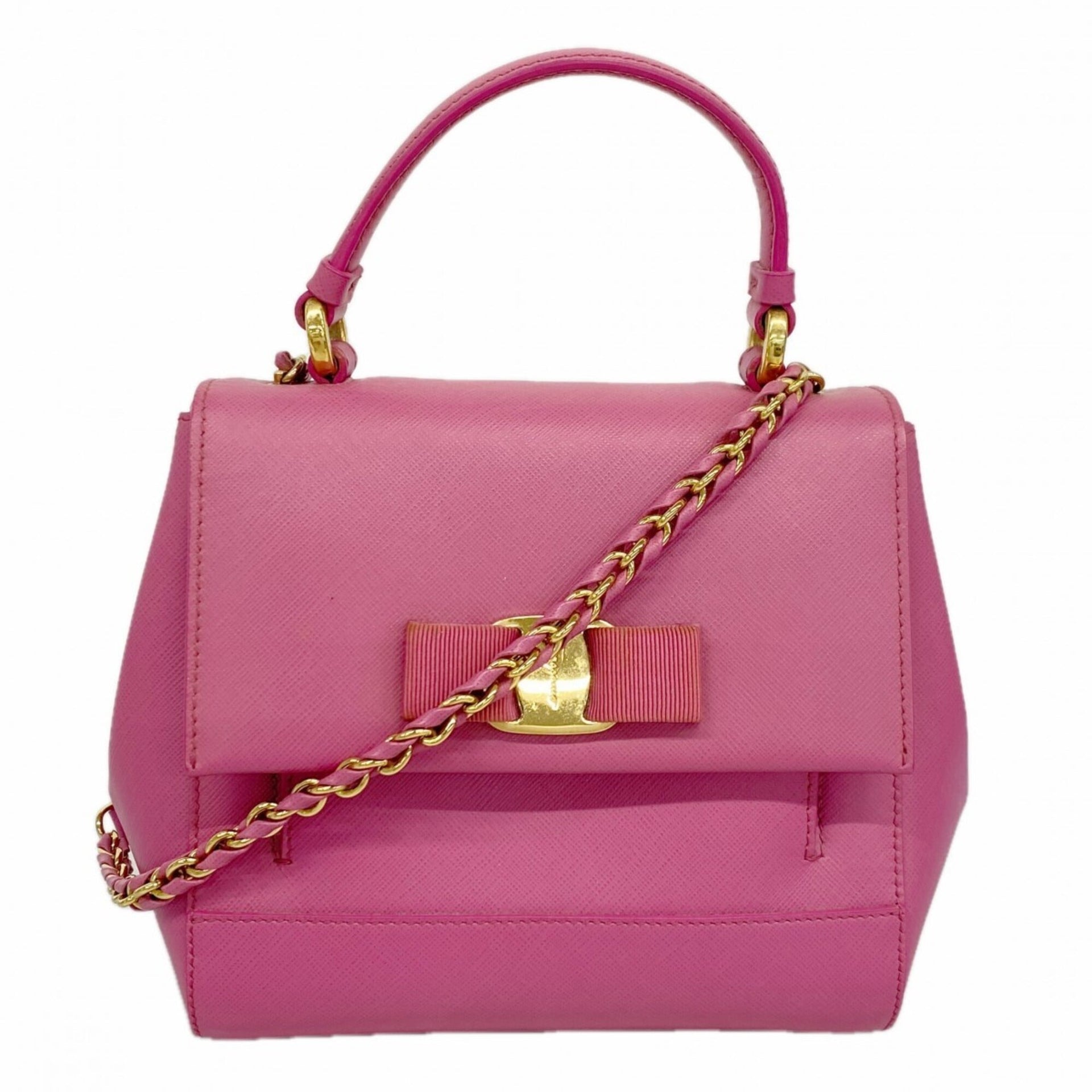 Sac à main en cuir Vara Salvatore Ferragamo 2