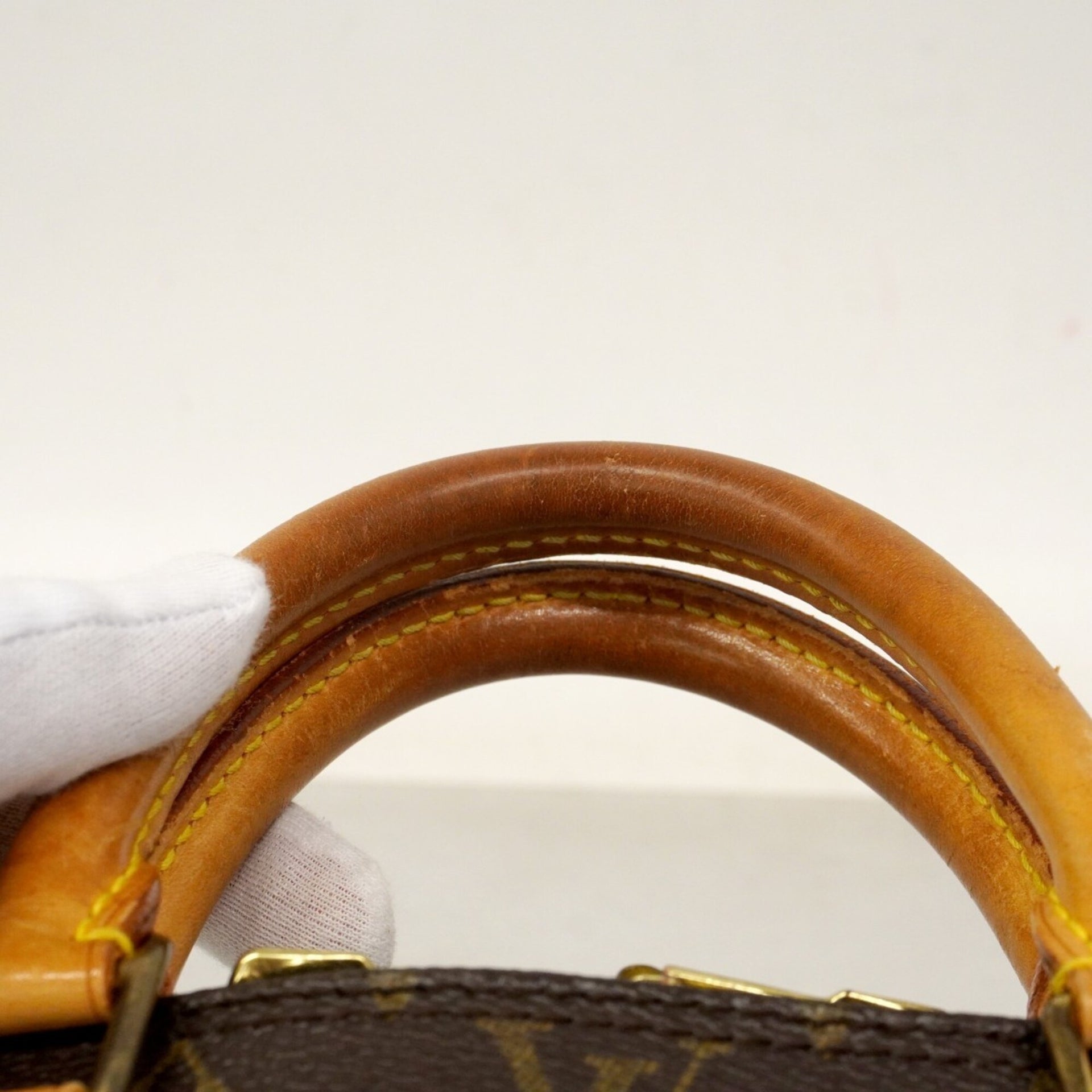 Sac à main Louis Vuitton Alma en toile Monogram M51130 marron pour femme 17