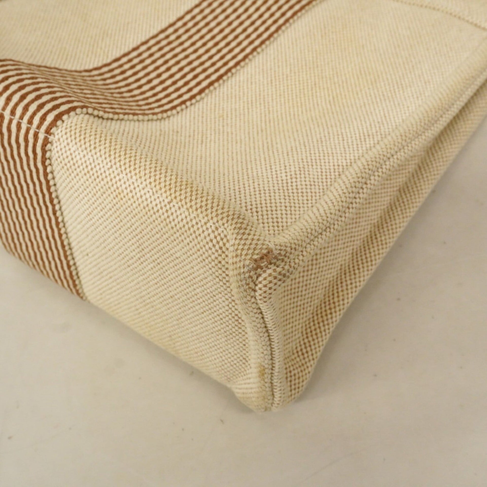 Hermes New Fourre-Tout Canvas Handbag 15