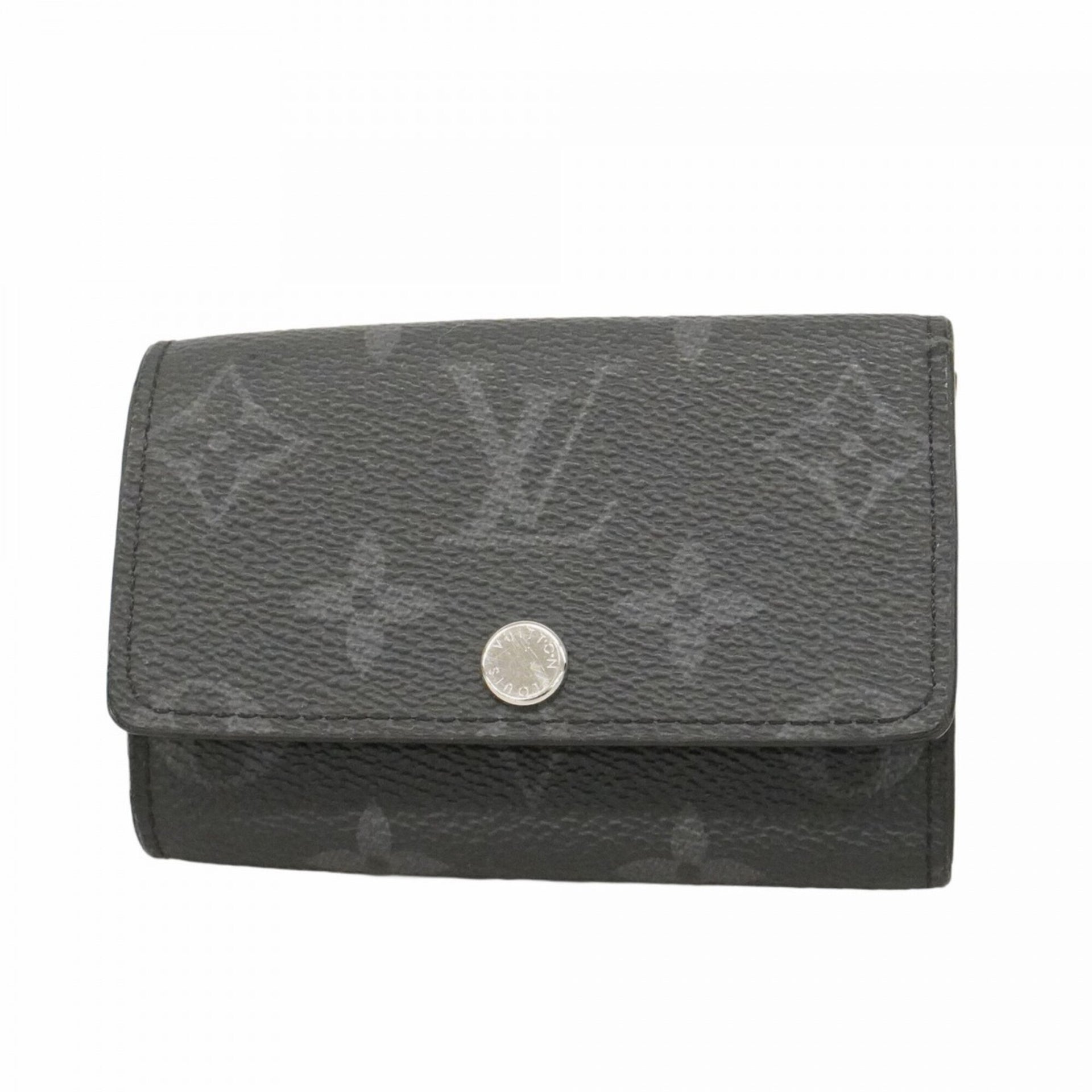 Louis Vuitton Accessories Key Case Monogram Eclipse Multicles 6 M82603 Black Men's 1
