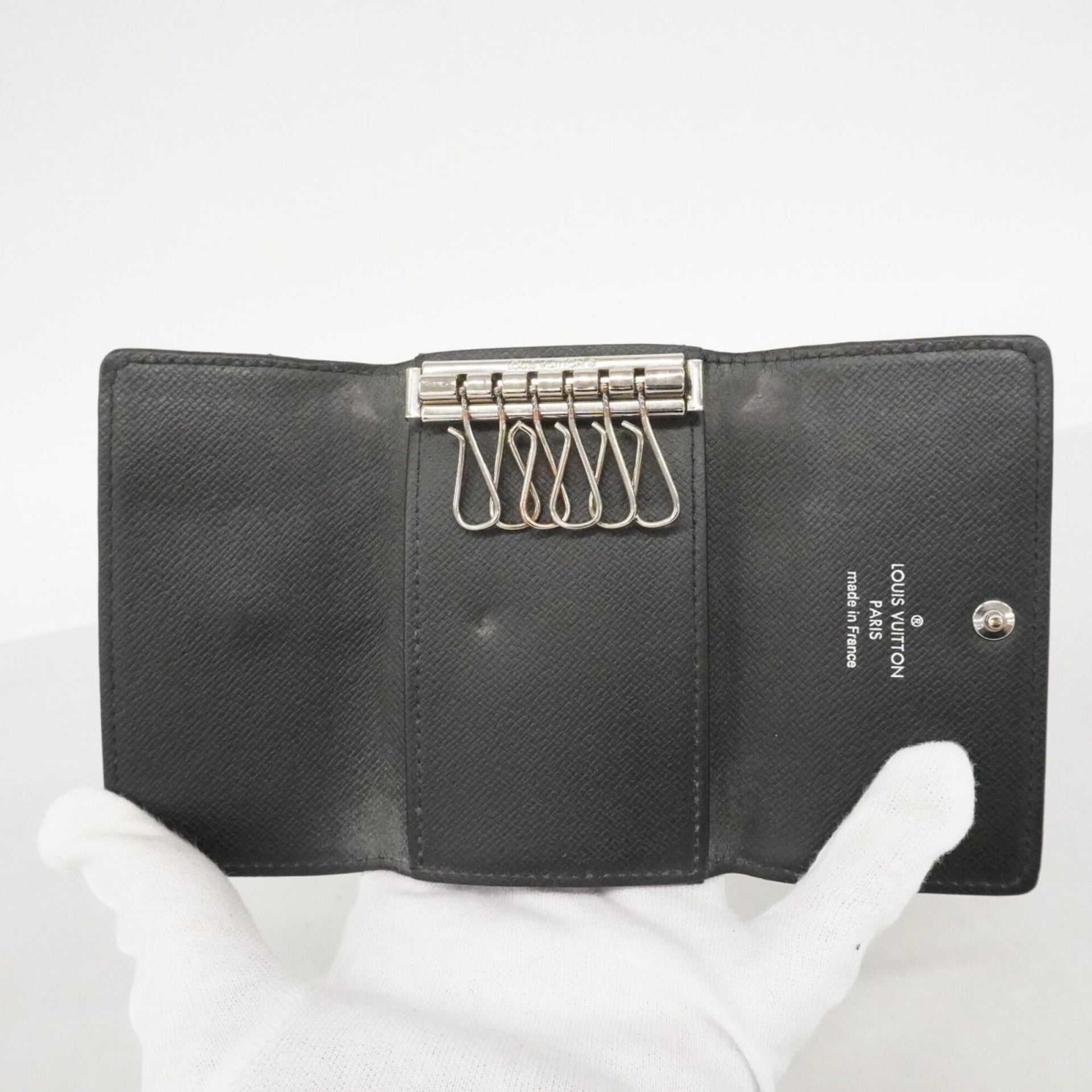 Louis Vuitton Accessories Key Case Monogram Eclipse Multicles 6 M82603 Black Men's 3