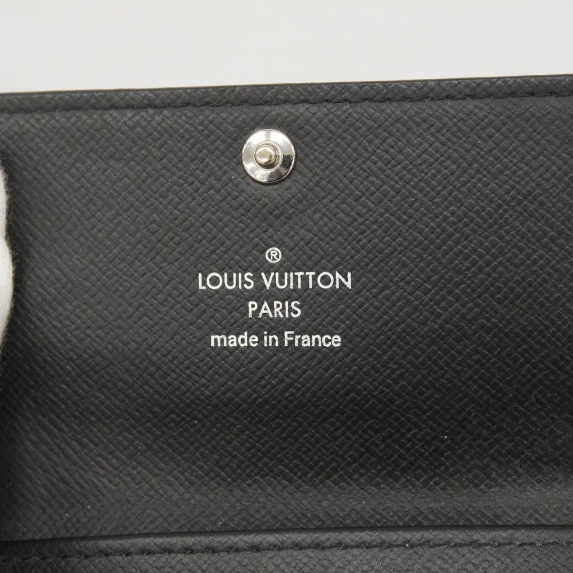Louis Vuitton Accessories Key Case Monogram Eclipse Multicles 6 M82603 Black Men's 4