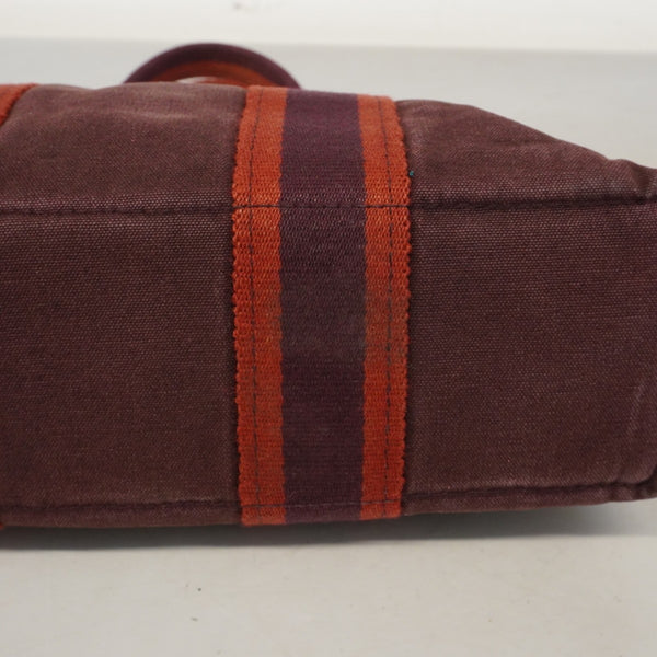 Sac cabas Fourre-tout PM en toile d’Hermès 11